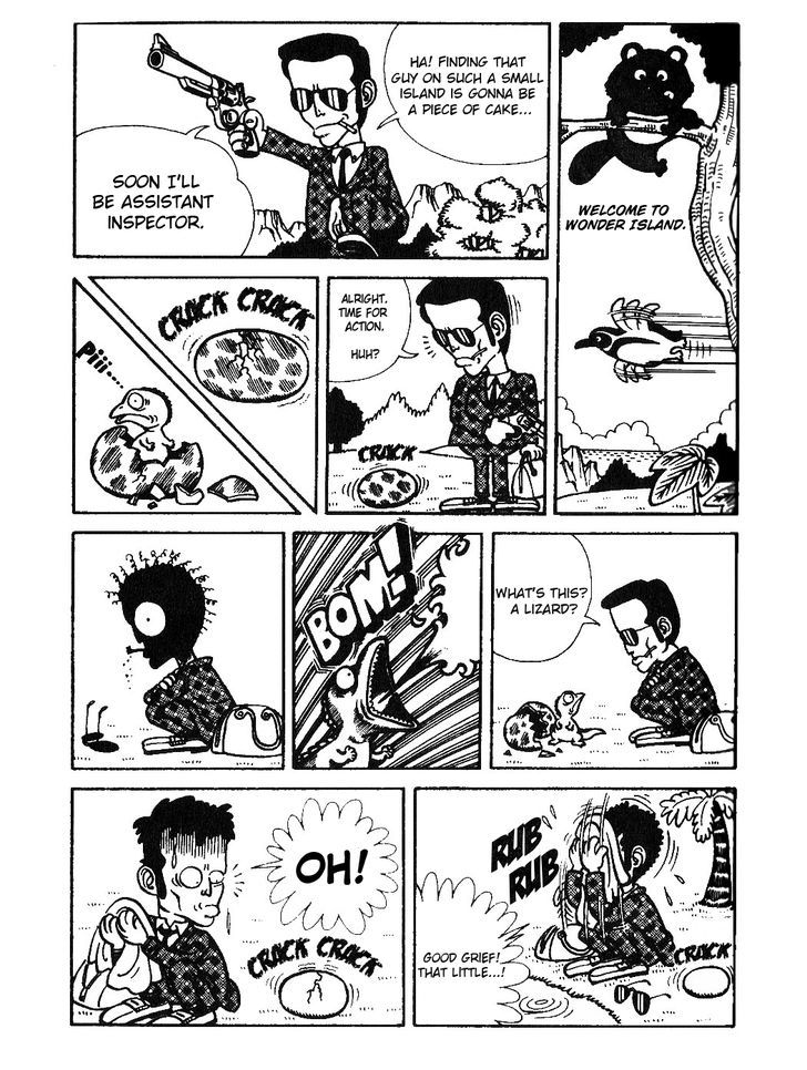Toriyama Akira Marusaku Gekijou Chapter 2 page 11 - Chapter 2 : Wonder Island 2
