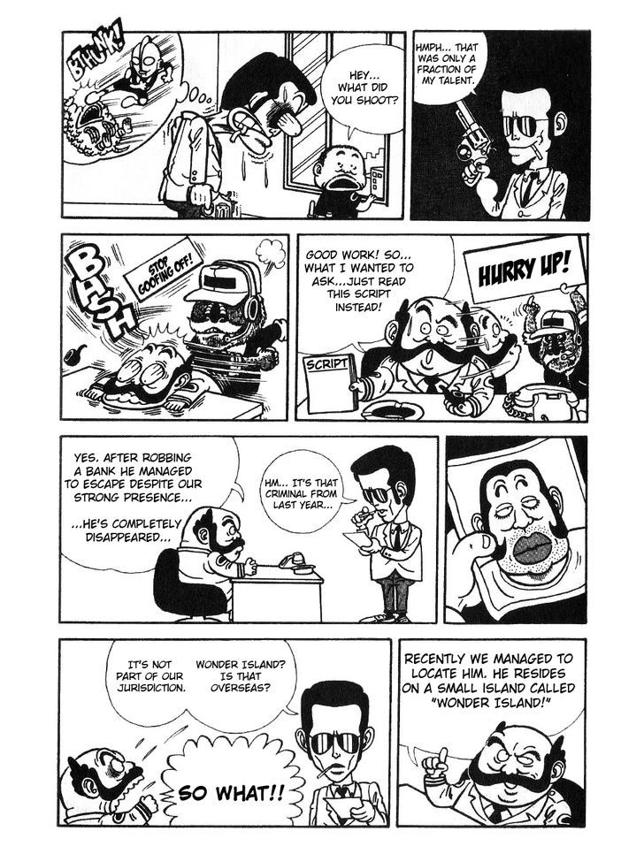 Toriyama Akira Marusaku Gekijou Chapter 2 page 8 - Chapter 2 : Wonder Island 2