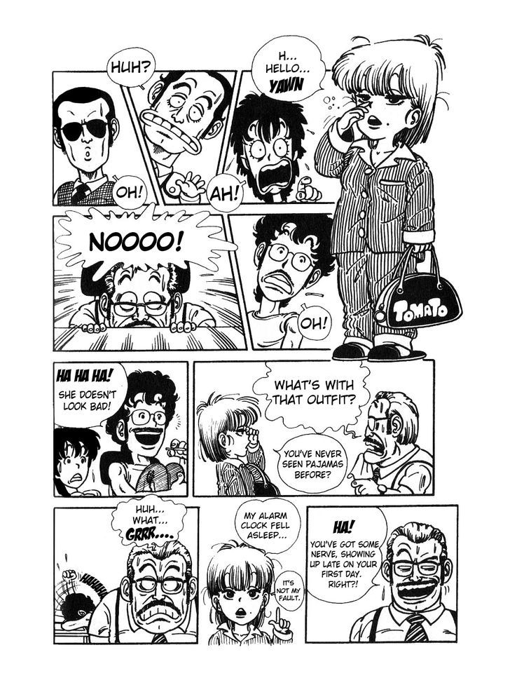 Toriyama Akira Marusaku Gekijou Chapter 3 page 4 - Chapter 3 : Tomato Girl Detective