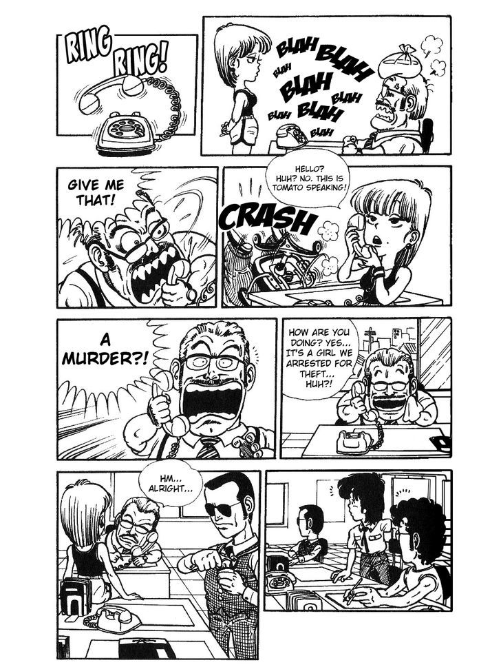 Toriyama Akira Marusaku Gekijou Chapter 3 page 7 - Chapter 3 : Tomato Girl Detective