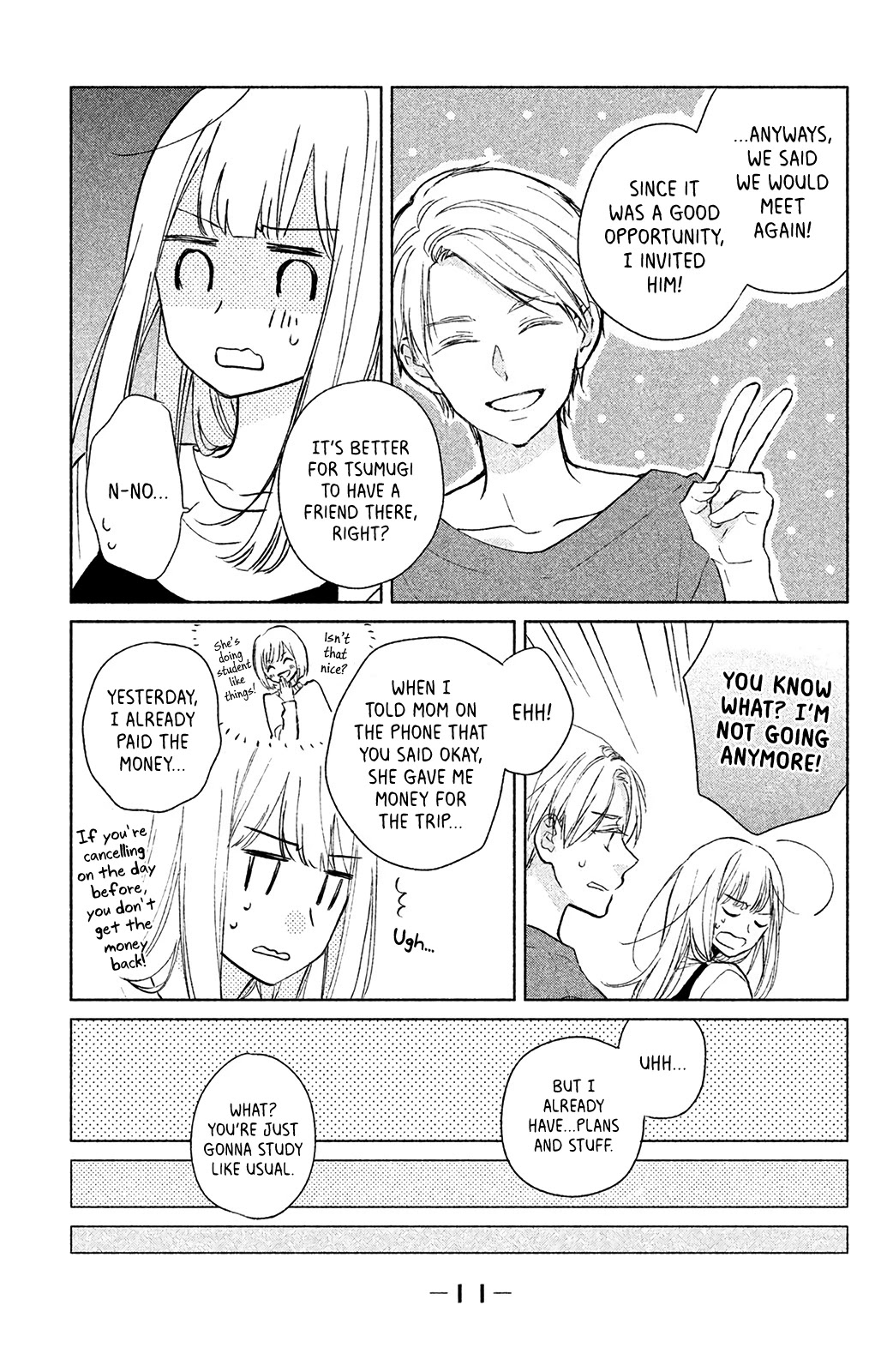 Torokeru Tsumugi-chan Chapter 5 page 12 - Chapter 5: The name of this feeling