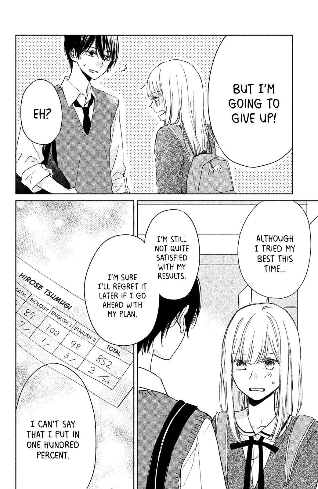 Torokeru Tsumugi-chan Chapter 7 page 37 - Chapter 7: Outcome of the Confession