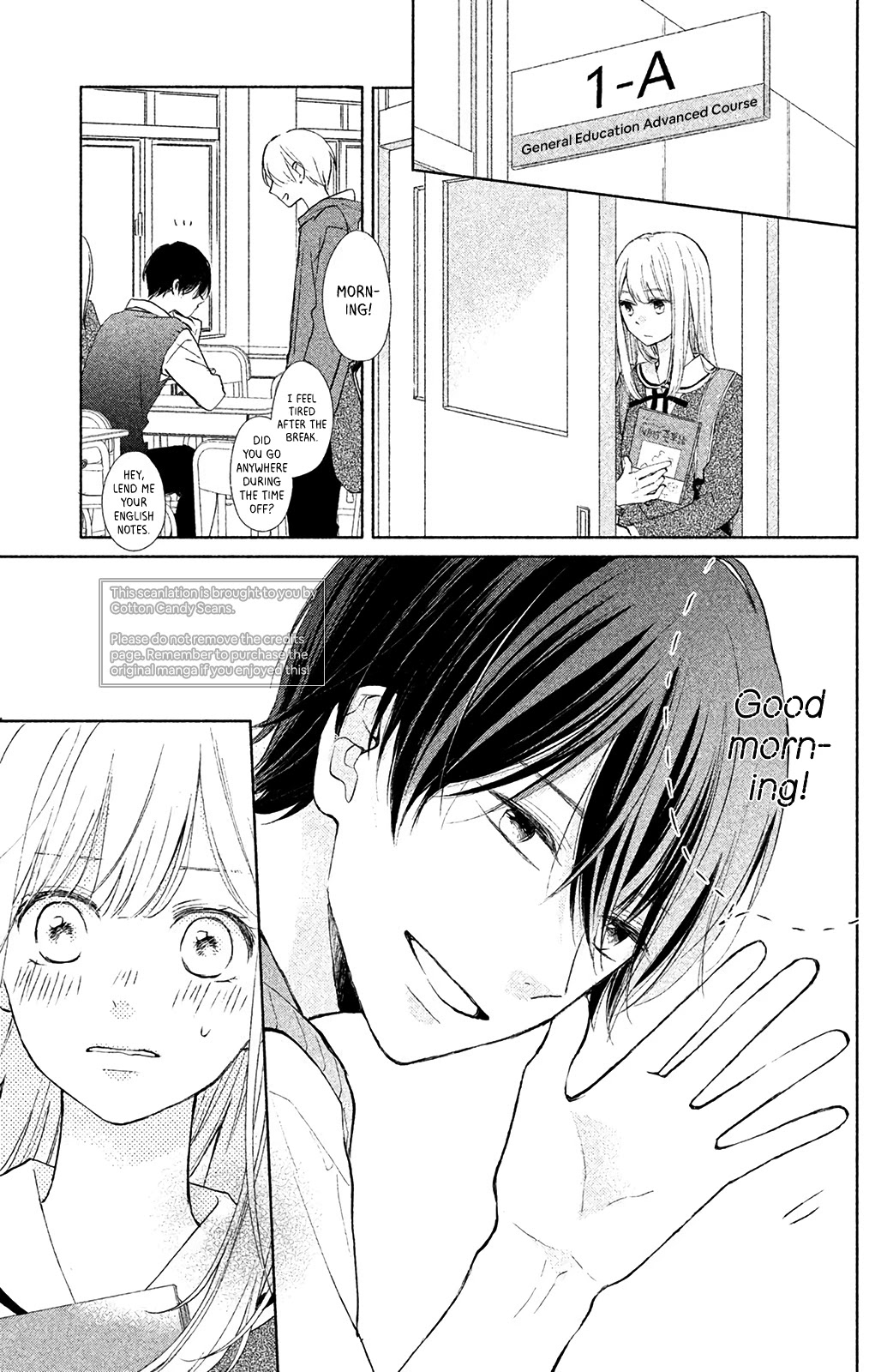 Torokeru Tsumugi-chan Chapter 7 page 4 - Chapter 7: Outcome of the Confession