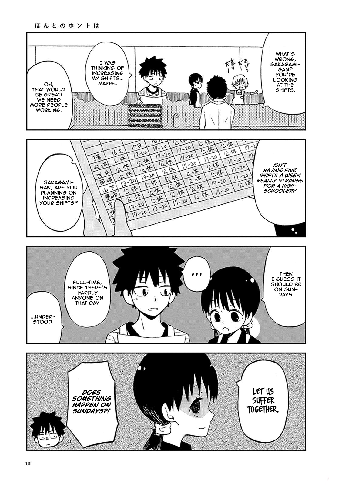 Toshishita No Senpai-chan Ni Wa, Maketakunai. Chapter 1 page 15 - Chapter 1: It's not a part-time job without overtimes