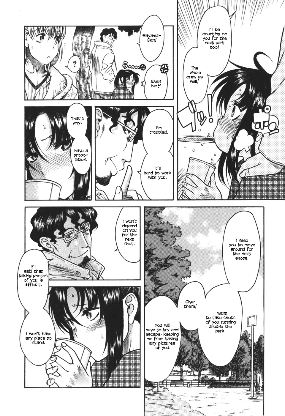 Toshiue no Hito Chapter 24 page 12 - Chapter 24: A Footrace