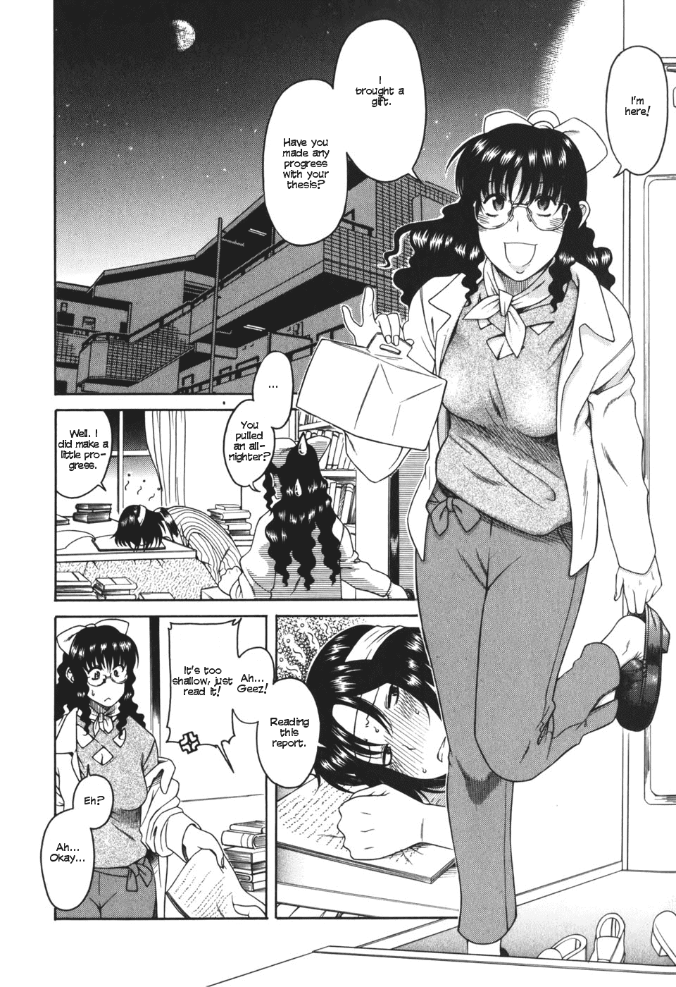 Toshiue no Hito Chapter 25 page 4 - Chapter 25: A Sex Life Report
