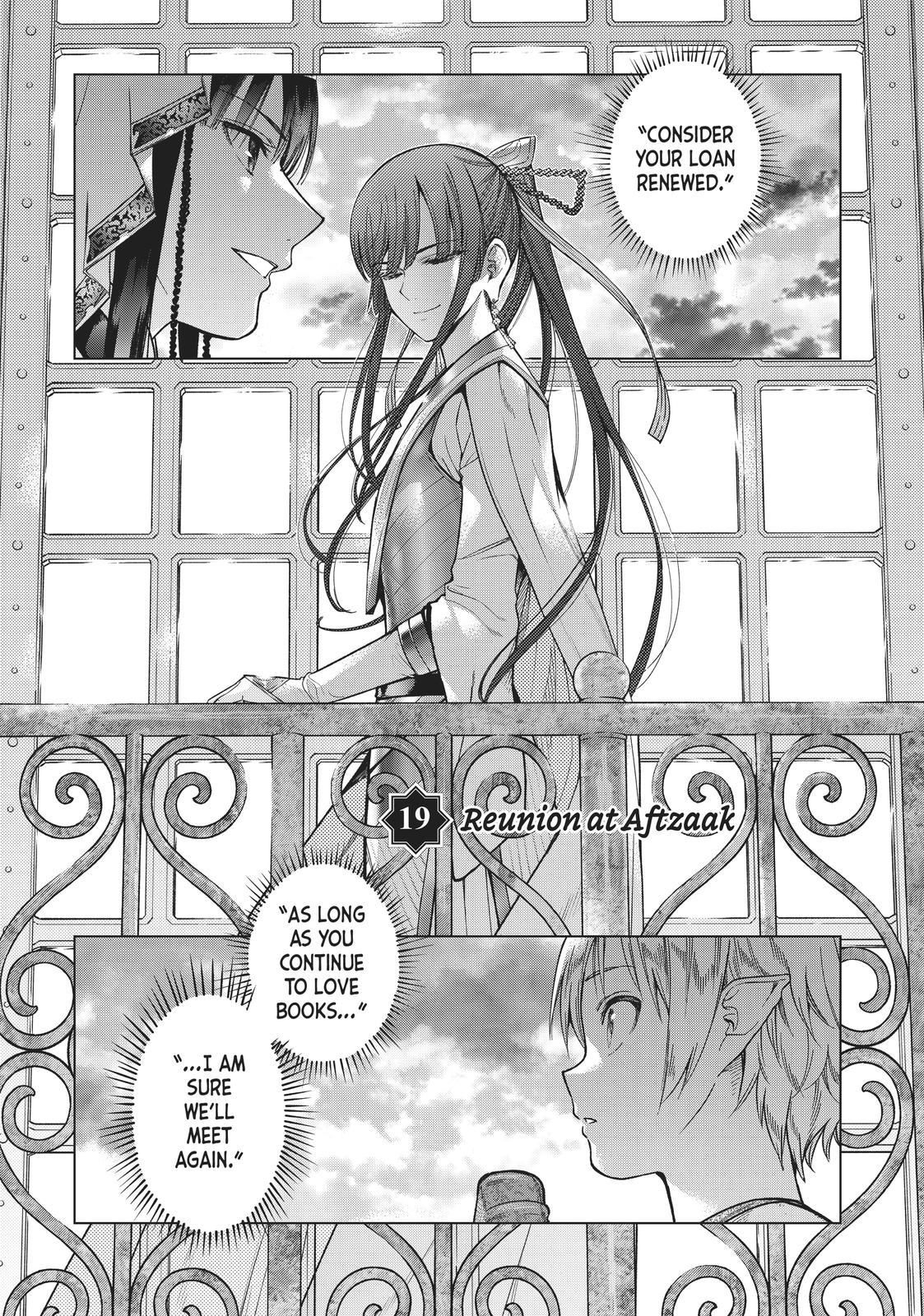 Toshokan no Daimajutsushi Chapter 19 page 1 - Chapter 19
