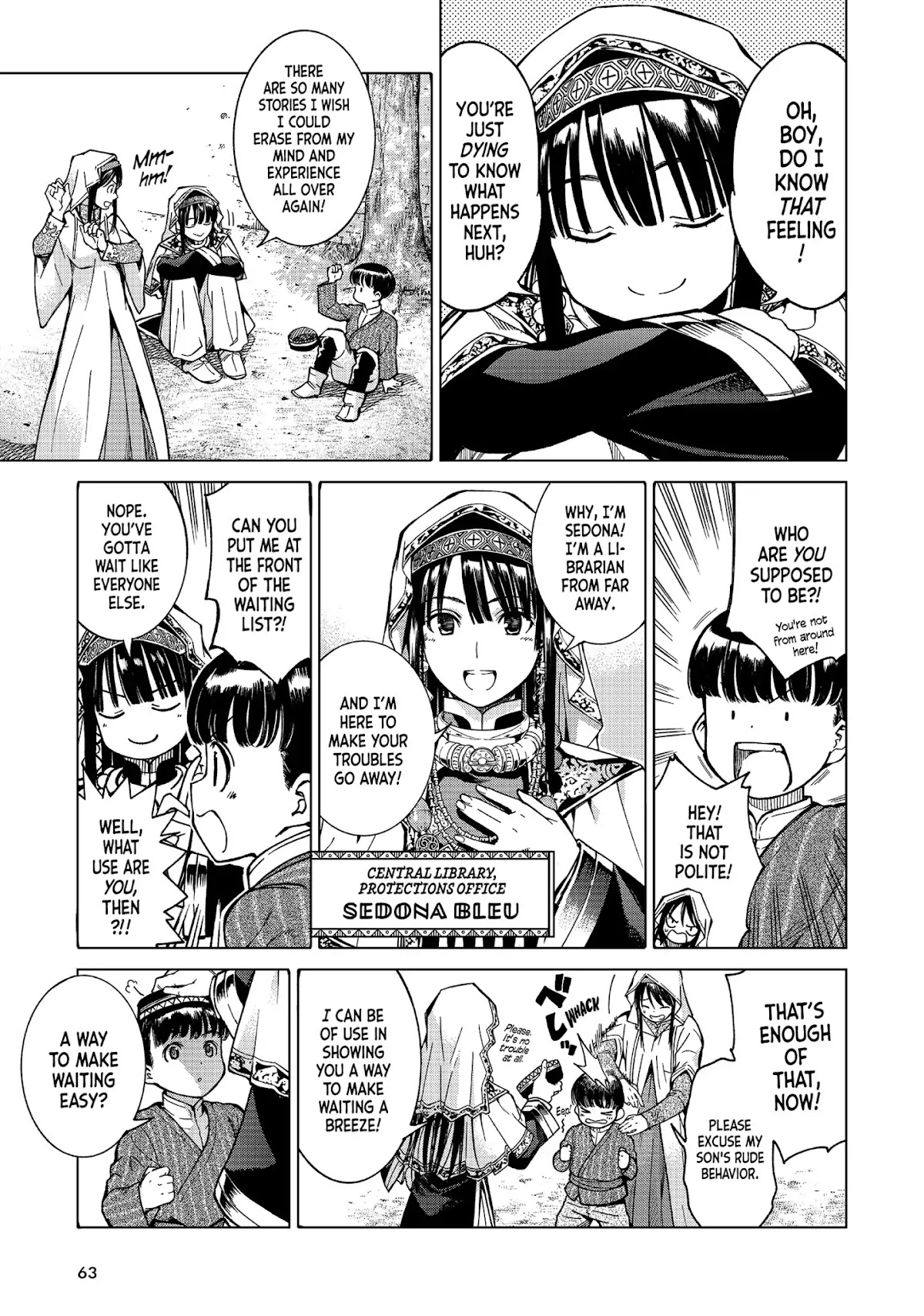 Toshokan no Daimajutsushi Chapter 2 page 10 - Chapter 2