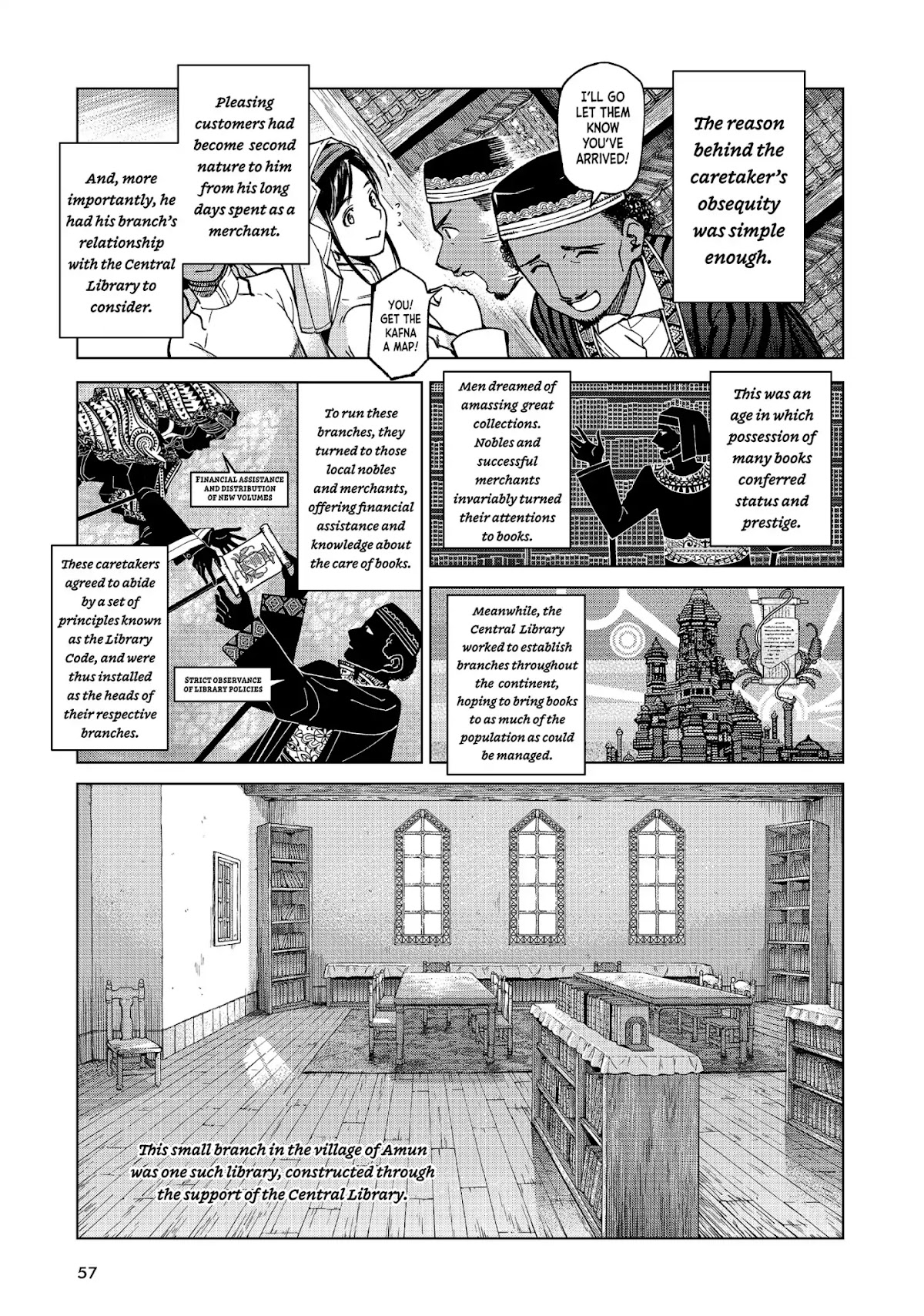 Toshokan no Daimajutsushi Chapter 2 page 4 - Chapter 2