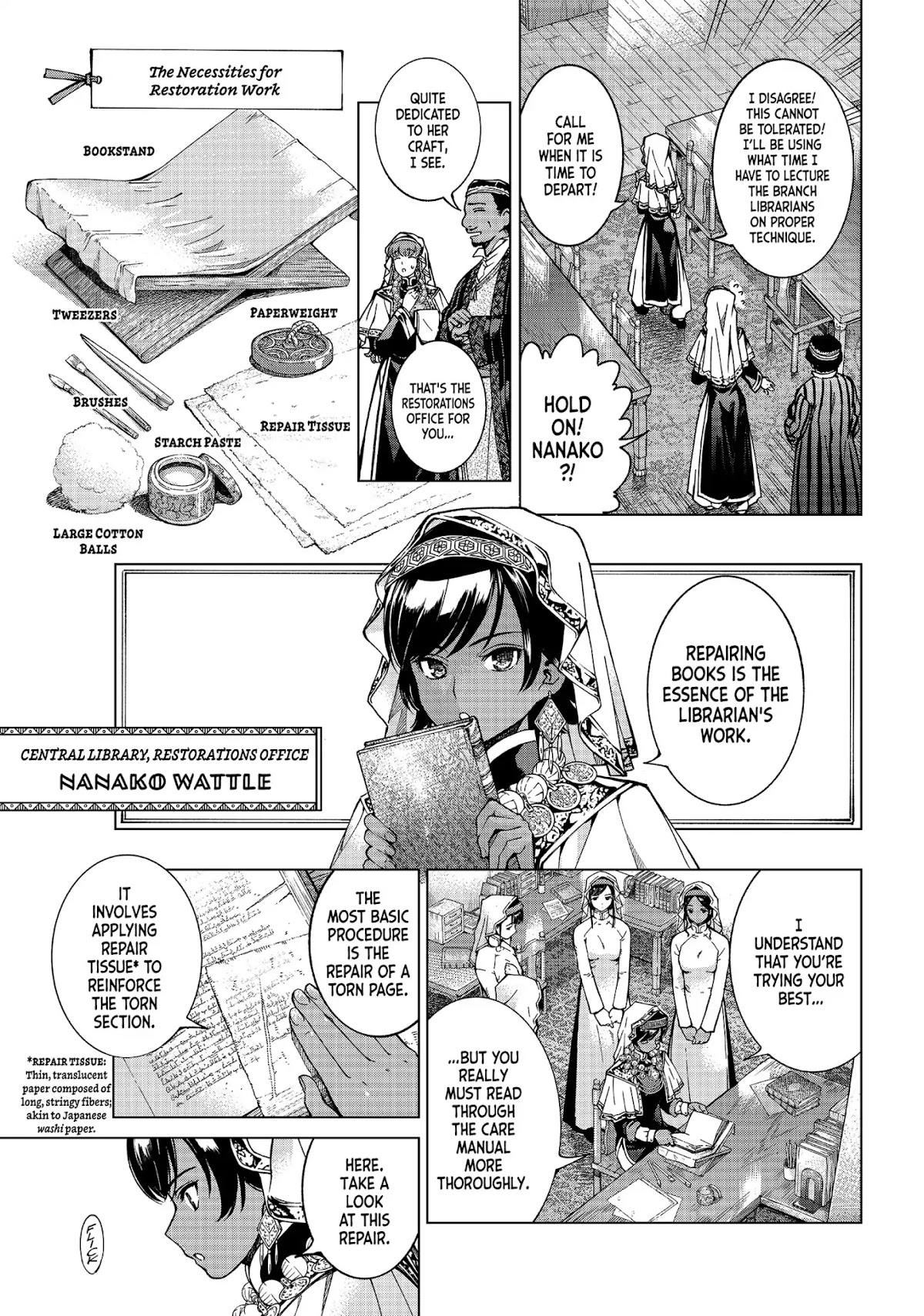 Toshokan no Daimajutsushi Chapter 2 page 6 - Chapter 2
