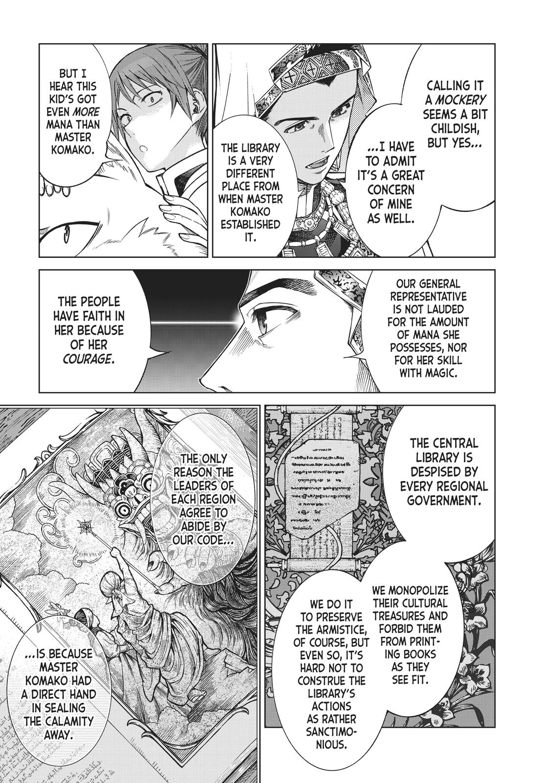 Toshokan no Daimajutsushi Chapter 24 page 27 - Chapter 24