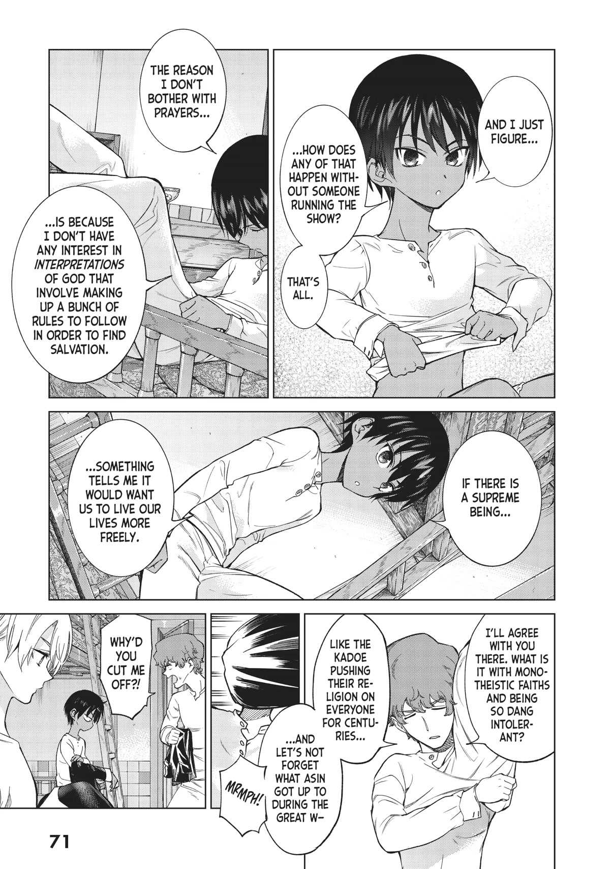 Toshokan no Daimajutsushi Chapter 26 page 21 - Chapter 26
