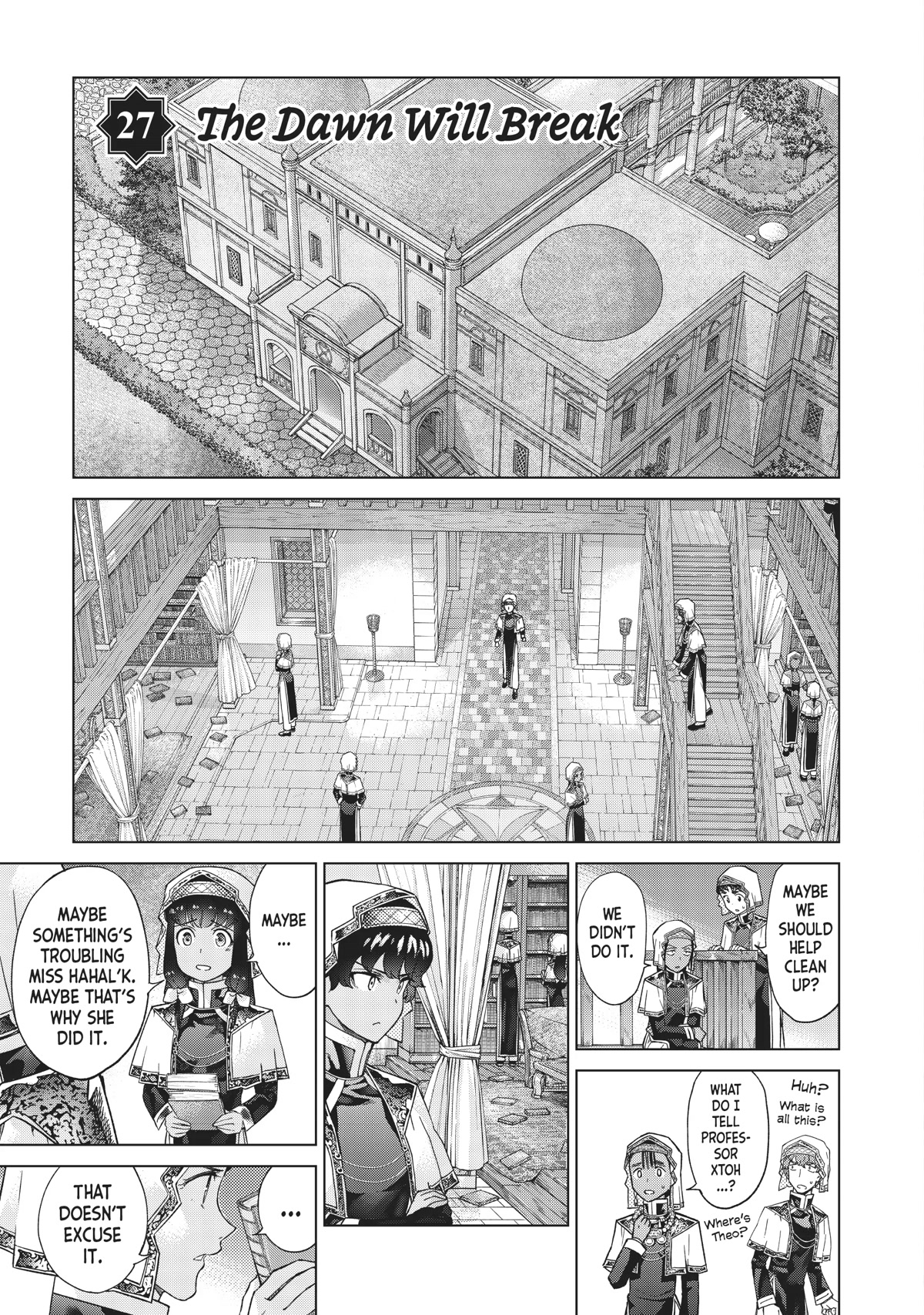 Toshokan no Daimajutsushi Chapter 27 page 1 - Chapter 27