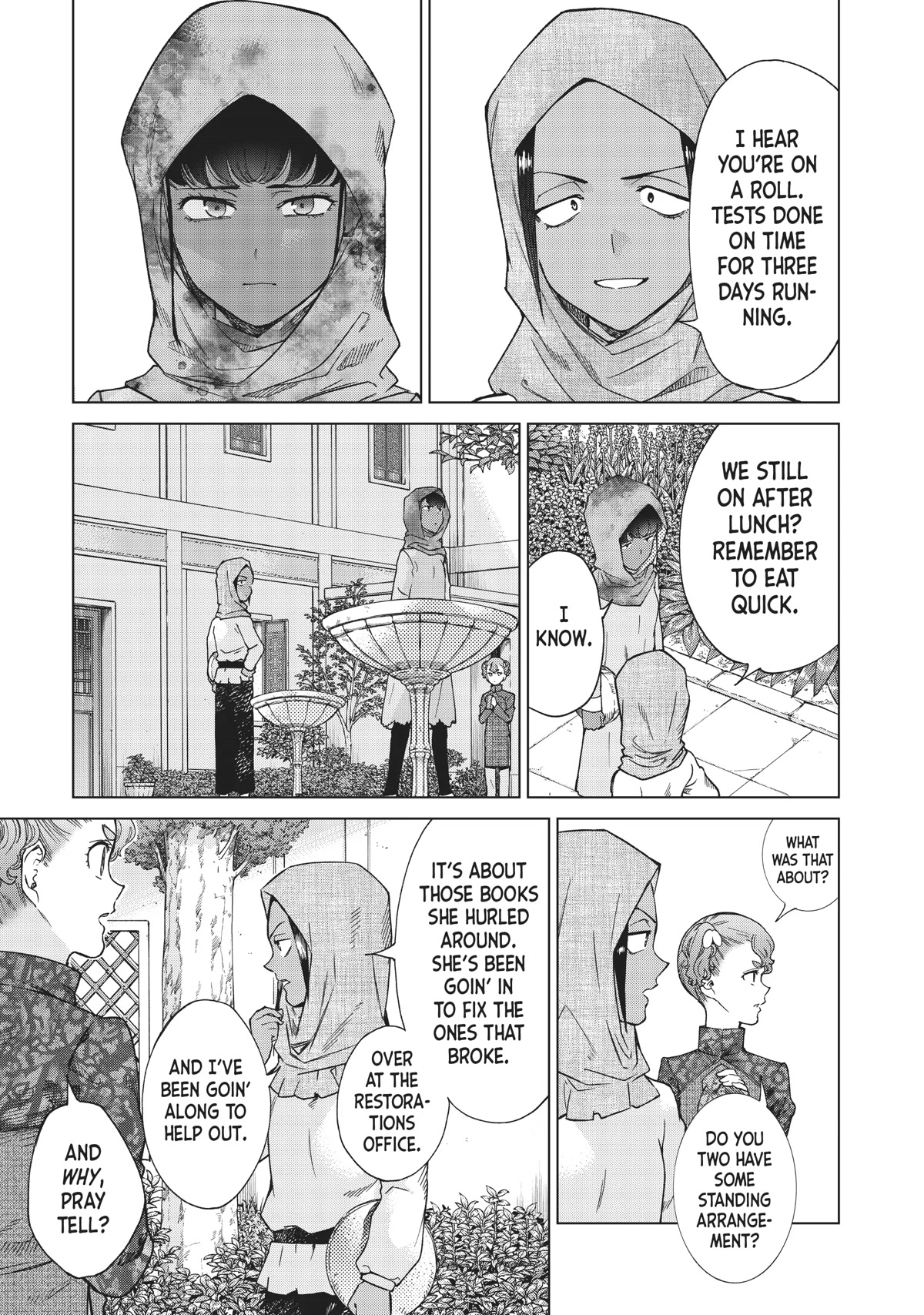Toshokan no Daimajutsushi Chapter 28 page 3 - Chapter 28