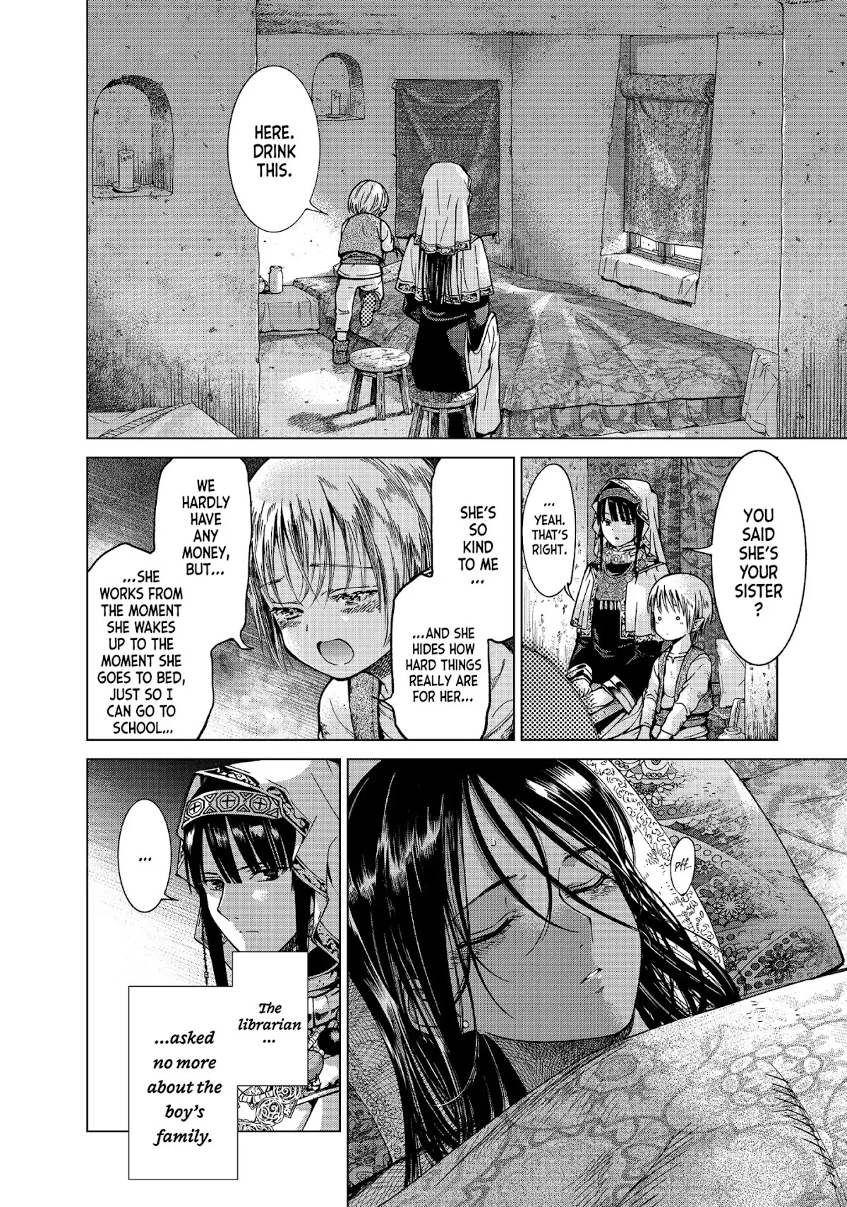 Toshokan no Daimajutsushi Chapter 3 page 10 - Chapter 3: What the Books Give Back