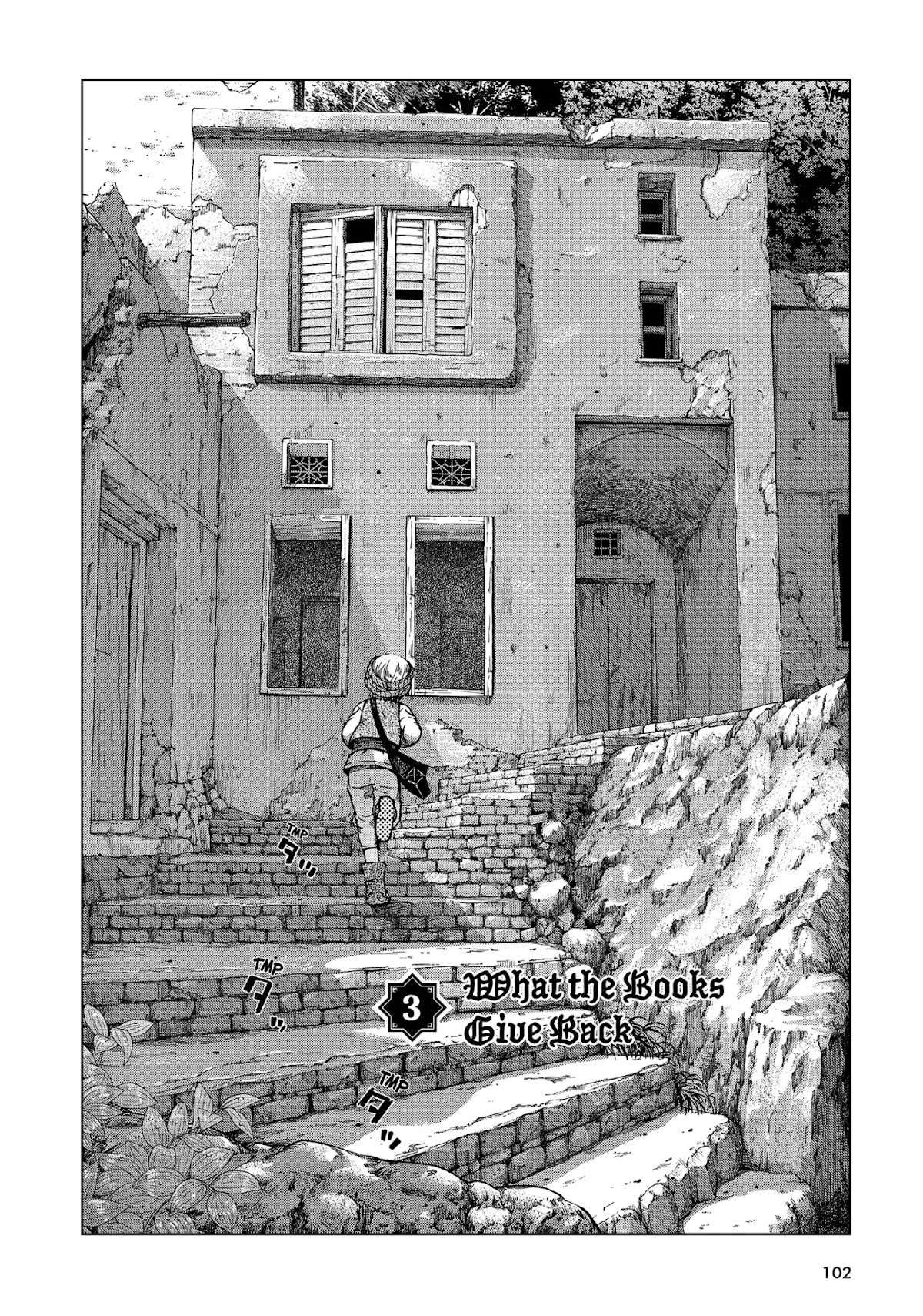 Toshokan no Daimajutsushi Chapter 3 page 2 - Chapter 3: What the Books Give Back