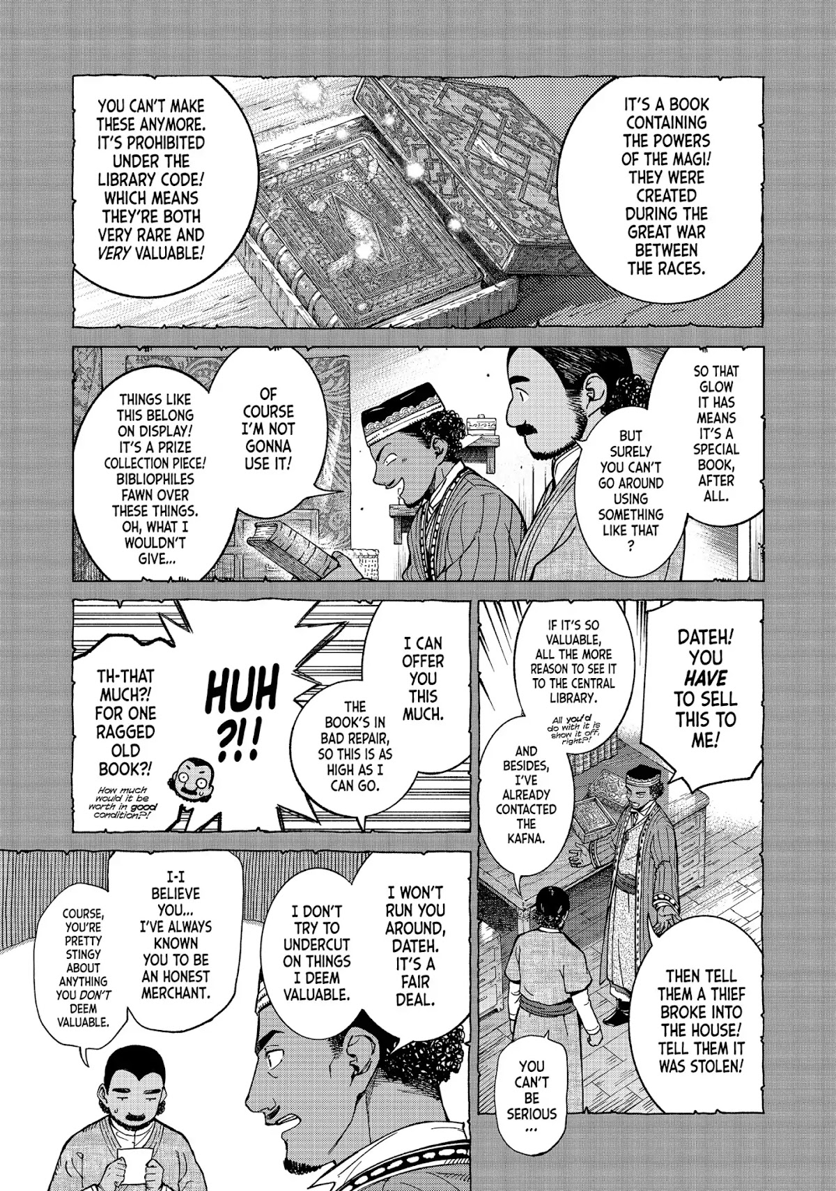 Toshokan no Daimajutsushi Chapter 3 page 25 - Chapter 3: What the Books Give Back