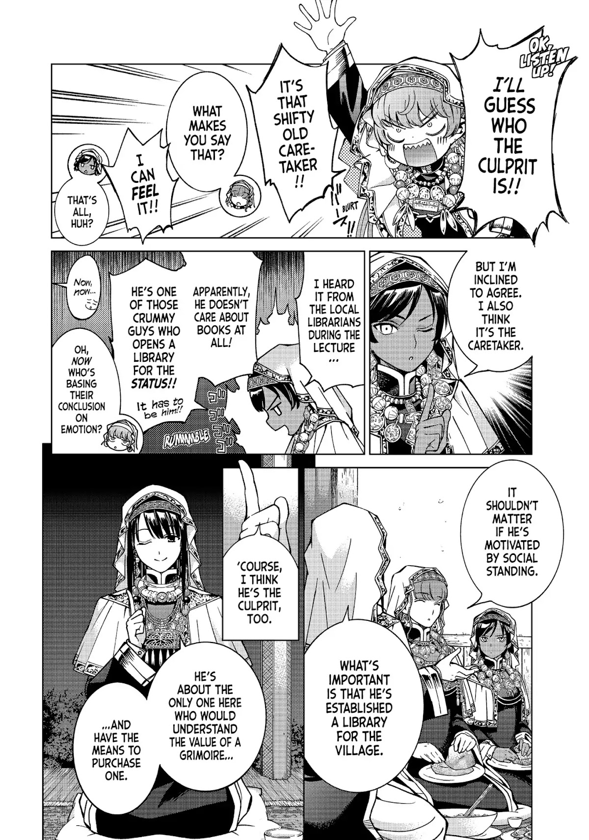 Toshokan no Daimajutsushi Chapter 3 page 28 - Chapter 3: What the Books Give Back