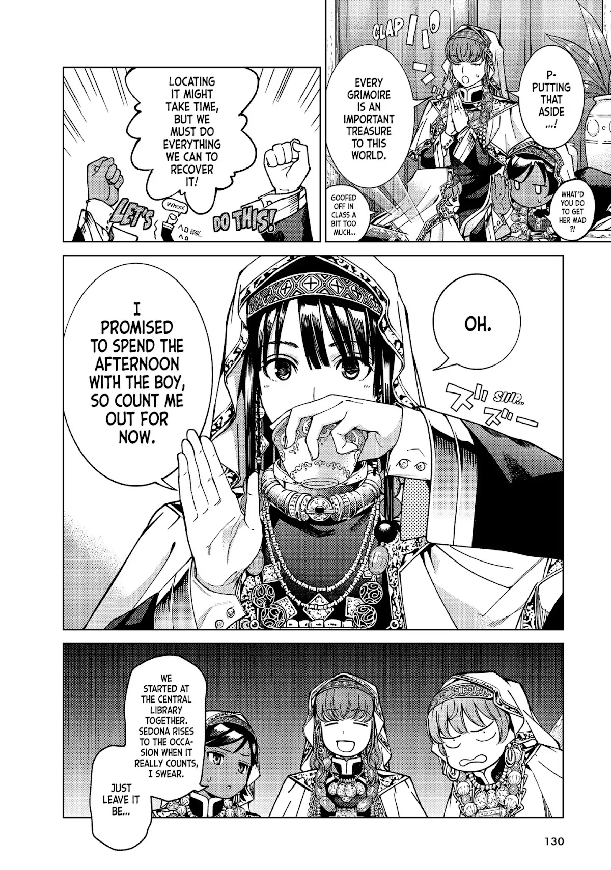 Toshokan no Daimajutsushi Chapter 3 page 30 - Chapter 3: What the Books Give Back