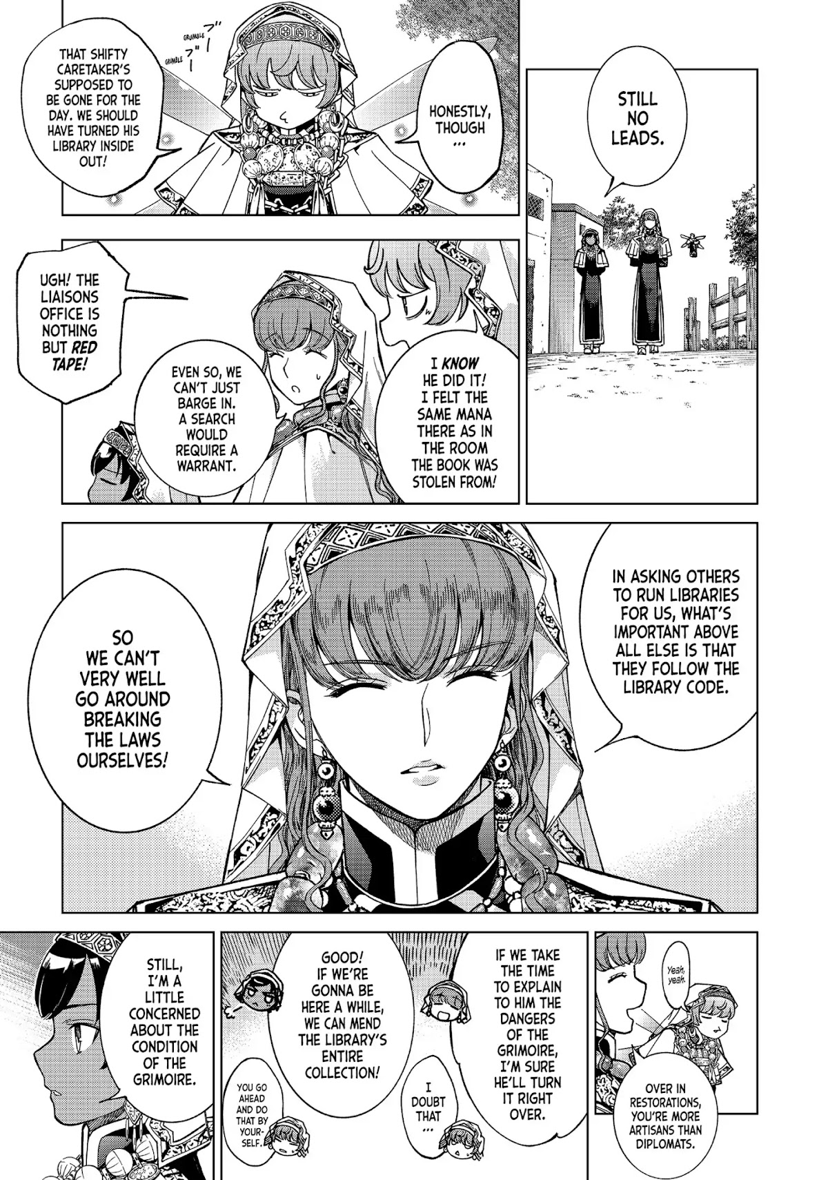 Toshokan no Daimajutsushi Chapter 3 page 39 - Chapter 3: What the Books Give Back