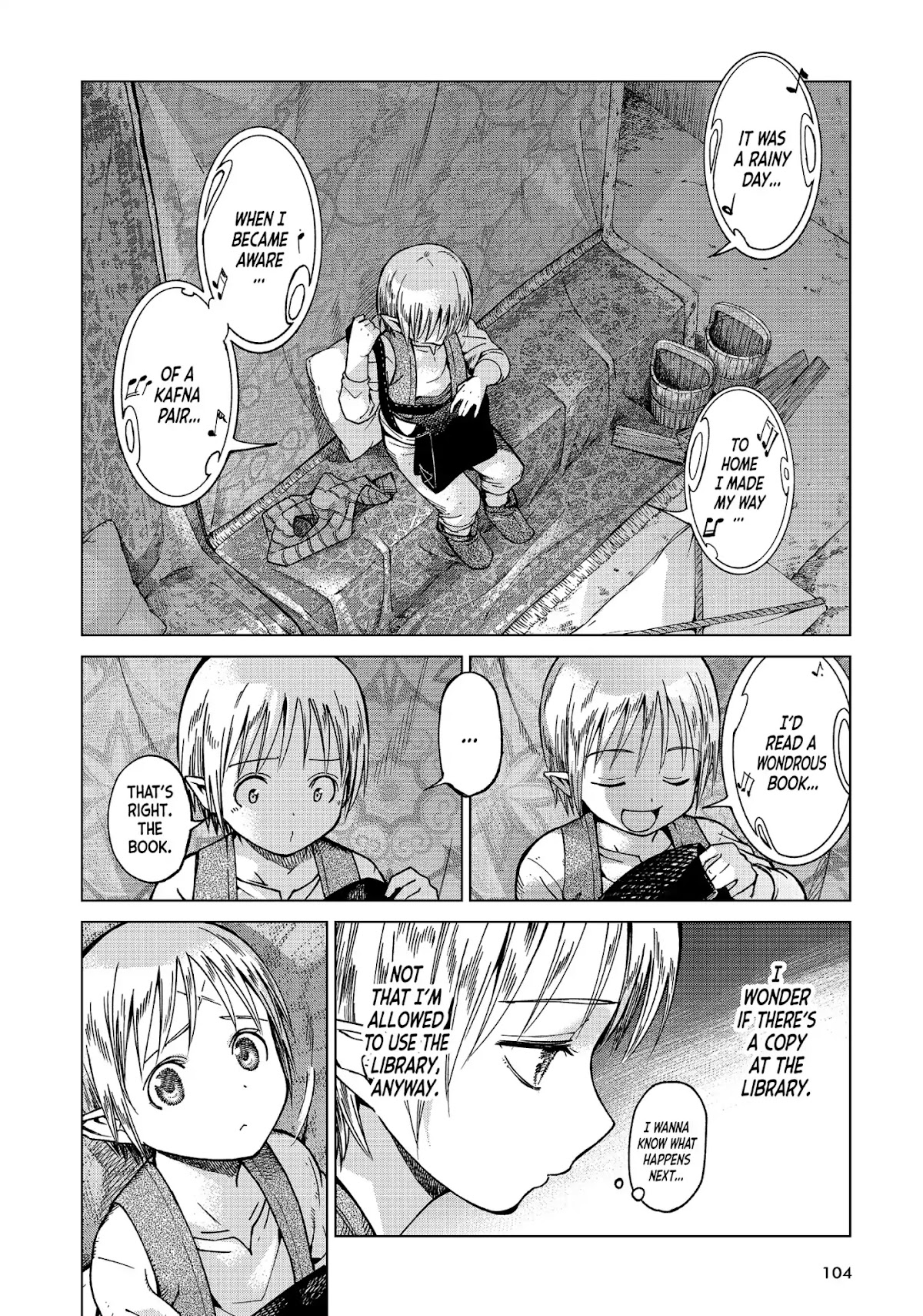 Toshokan no Daimajutsushi Chapter 3 page 4 - Chapter 3: What the Books Give Back
