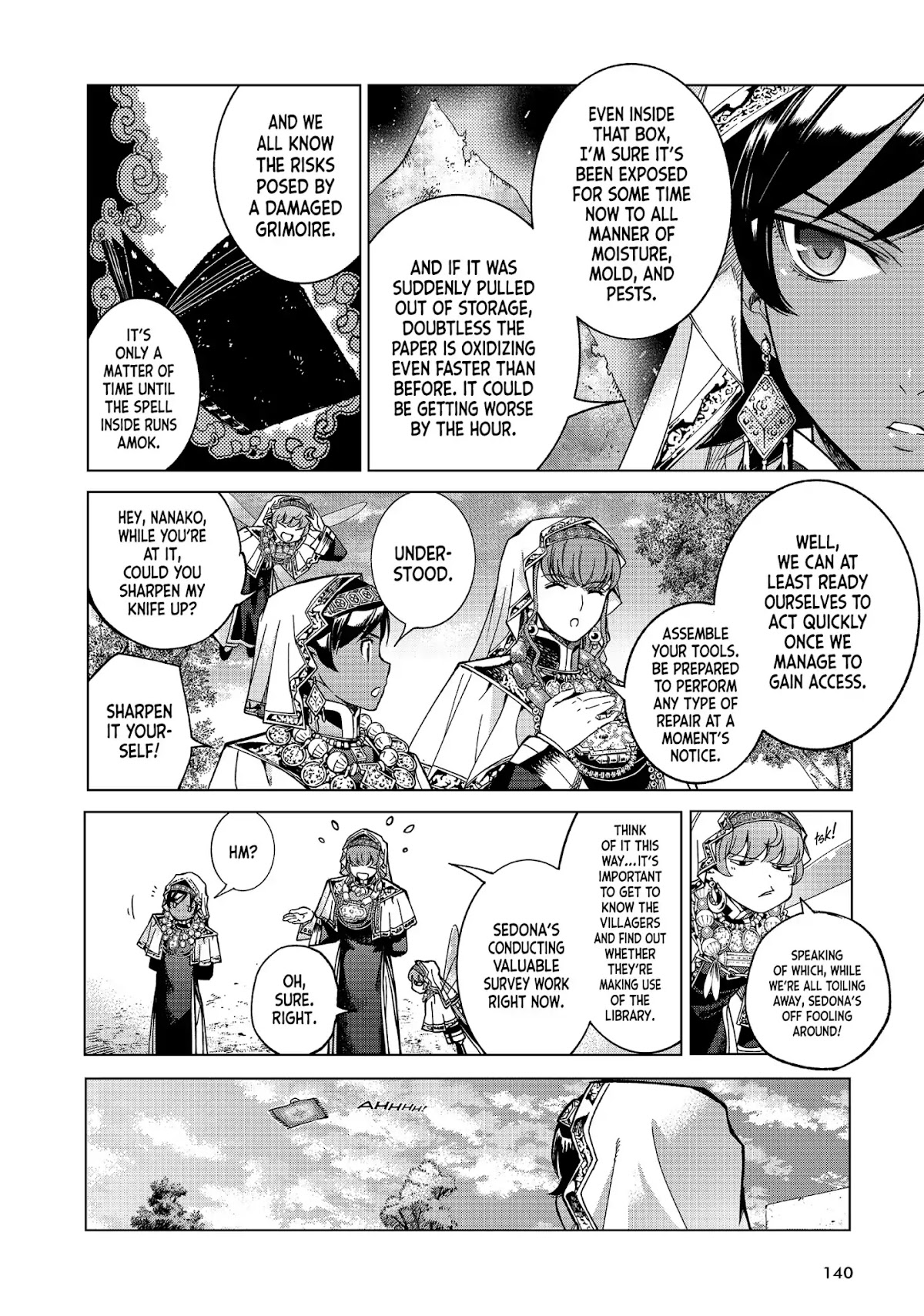 Toshokan no Daimajutsushi Chapter 3 page 40 - Chapter 3: What the Books Give Back
