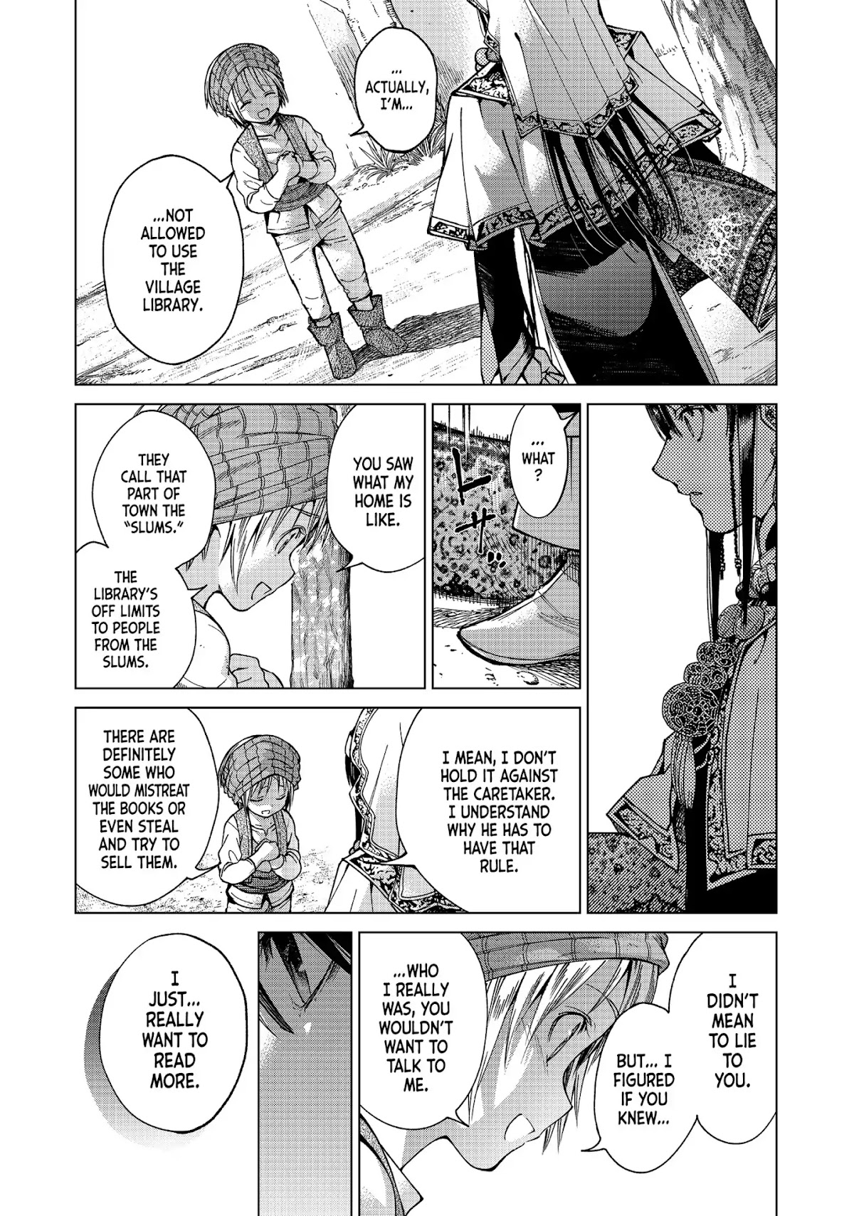 Toshokan no Daimajutsushi Chapter 3 page 45 - Chapter 3: What the Books Give Back