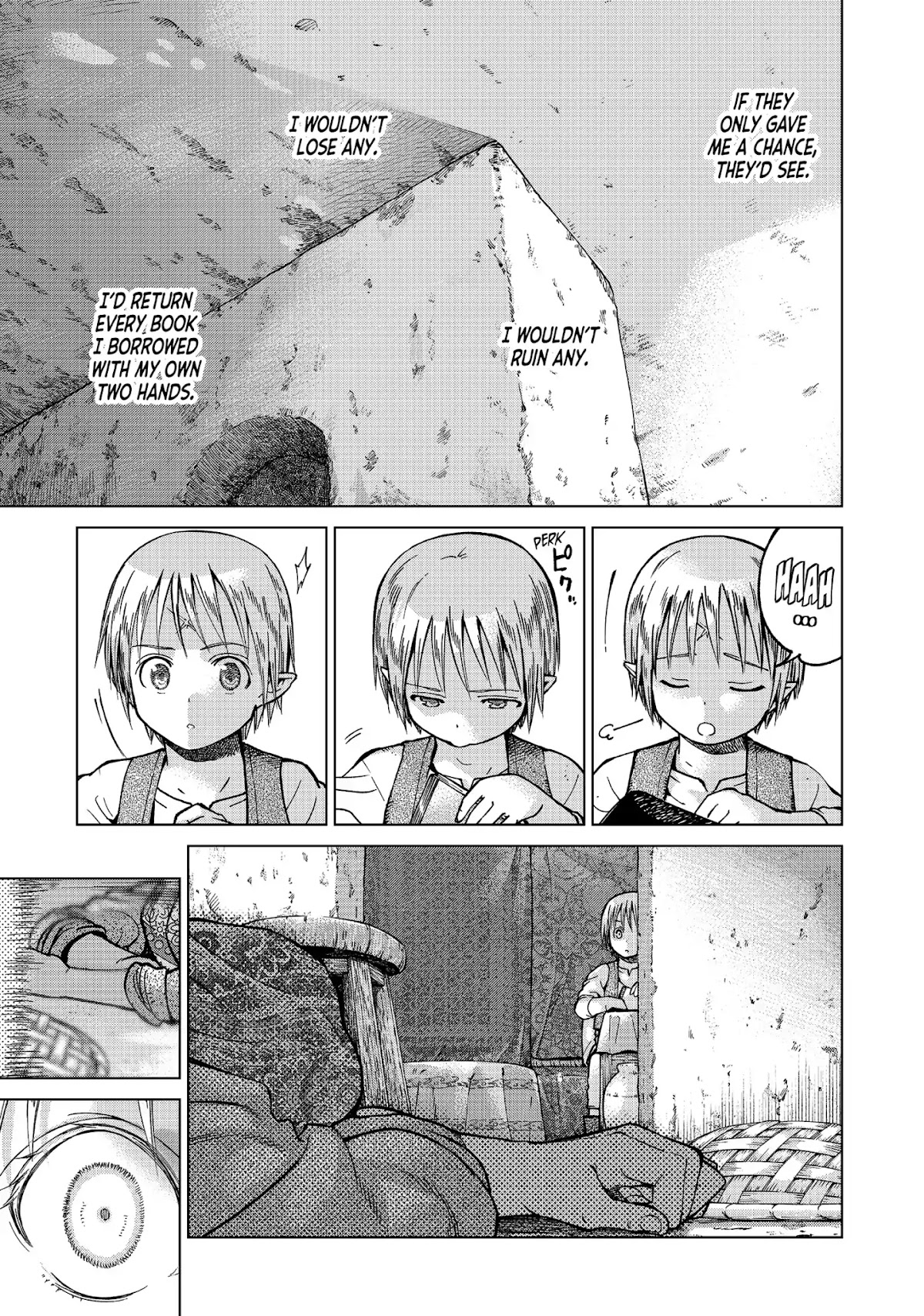 Toshokan no Daimajutsushi Chapter 3 page 5 - Chapter 3: What the Books Give Back