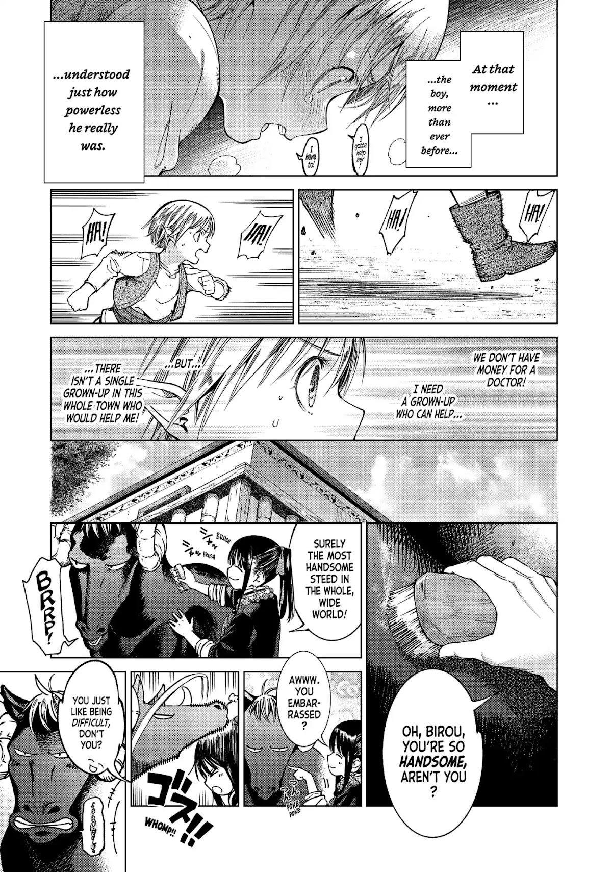Toshokan no Daimajutsushi Chapter 3 page 7 - Chapter 3: What the Books Give Back