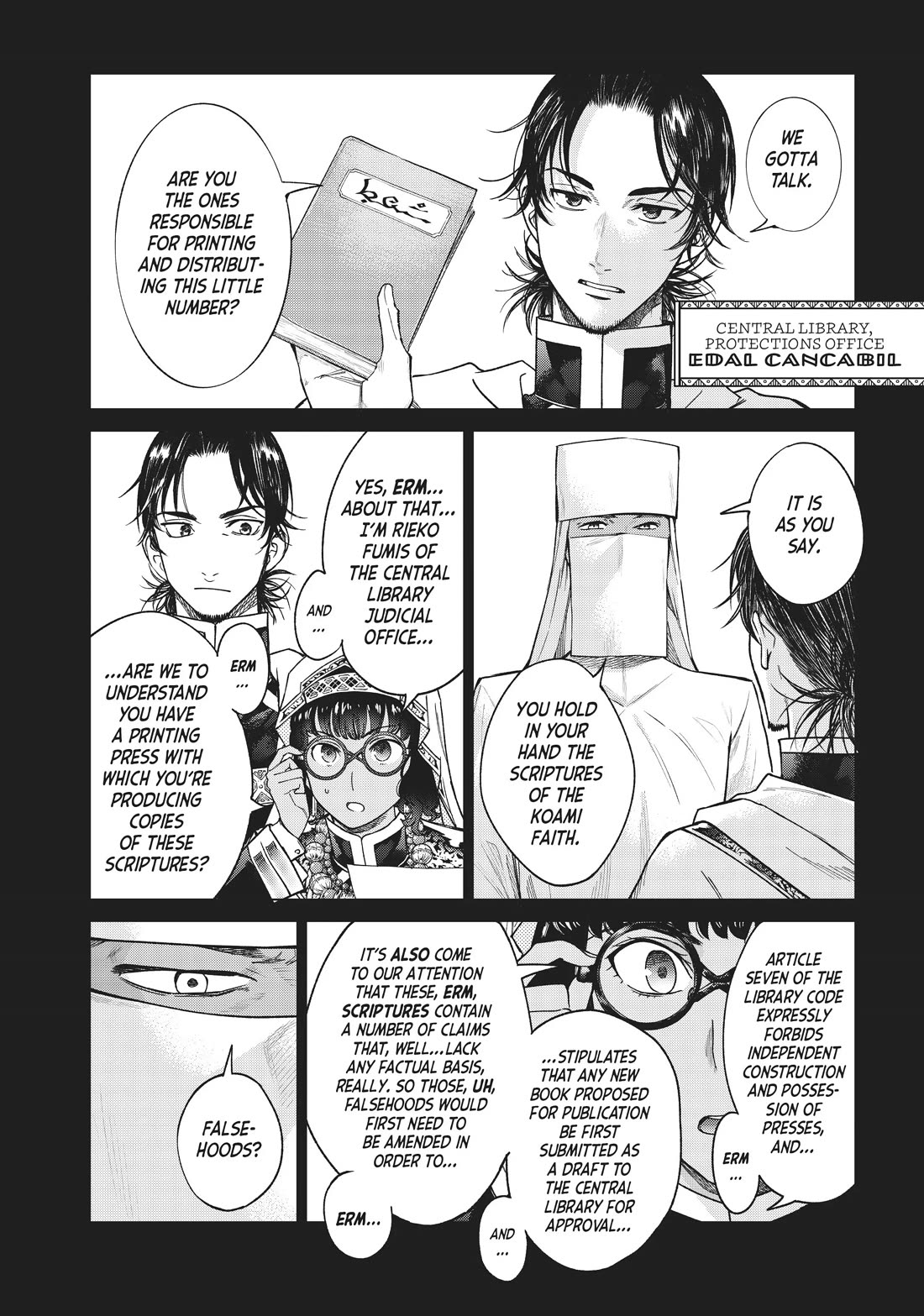 Toshokan no Daimajutsushi Chapter 30 page 8 - Chapter 30