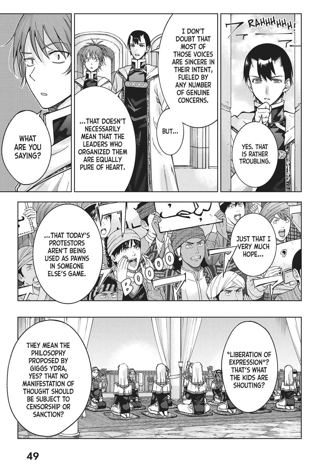 Toshokan no Daimajutsushi Chapter 31 page 12 - Chapter 31