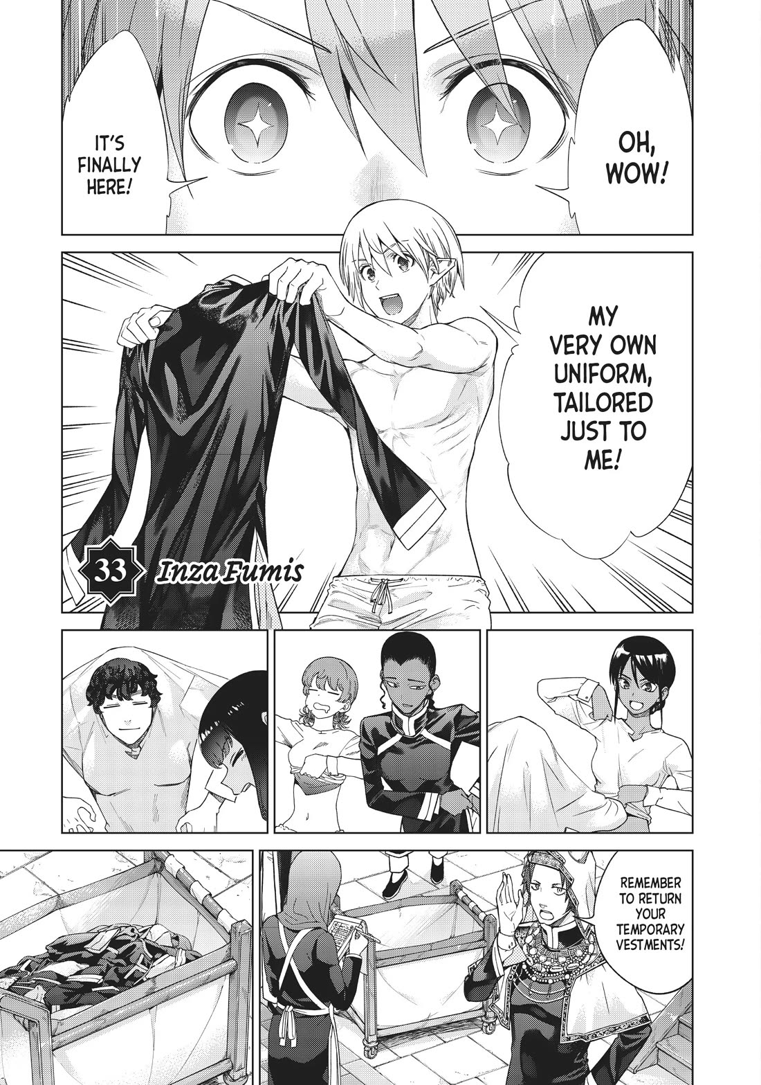 Toshokan no Daimajutsushi Chapter 33 page 1 - Chapter 33