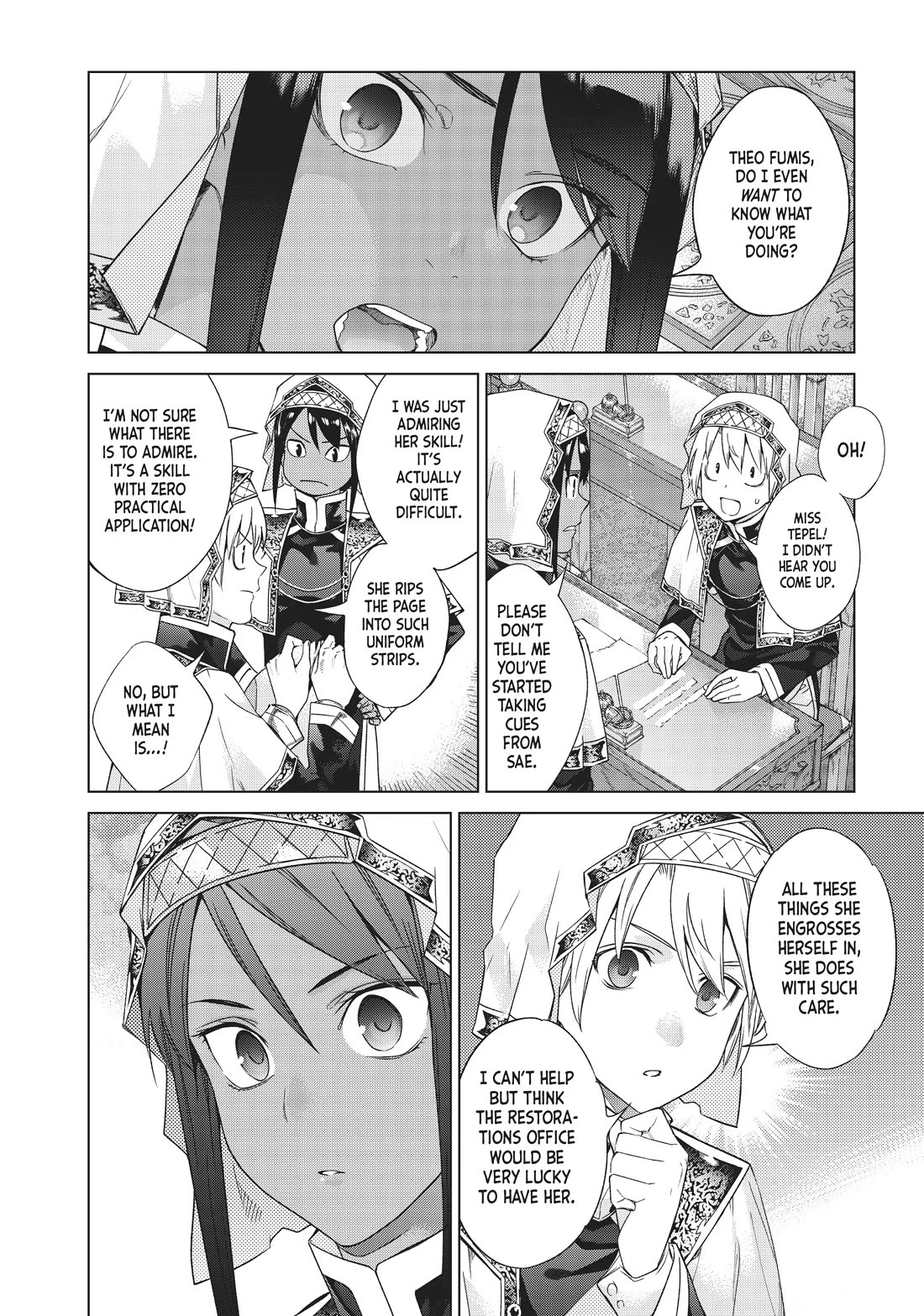 Toshokan no Daimajutsushi Chapter 33 page 22 - Chapter 33