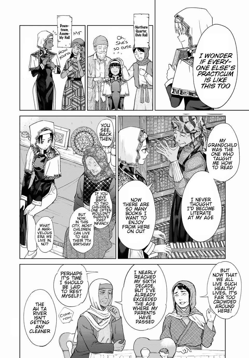 Toshokan no Daimajutsushi Chapter 35 page 10 - Chapter 35: Two ways a nation can fall