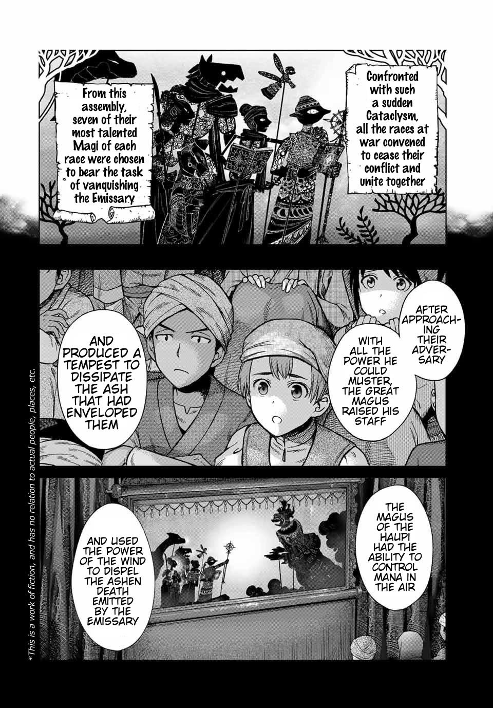 Toshokan no Daimajutsushi Chapter 35 page 3 - Chapter 35: Two ways a nation can fall