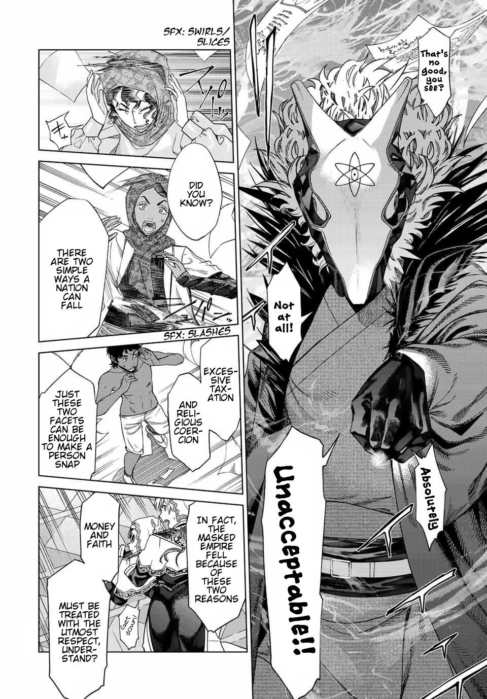 Toshokan no Daimajutsushi Chapter 35 page 42 - Chapter 35: Two ways a nation can fall
