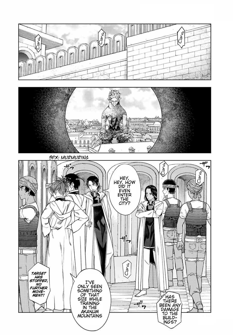 Toshokan no Daimajutsushi Chapter 36 page 10 - Chapter 36: The Protections Office Sorties