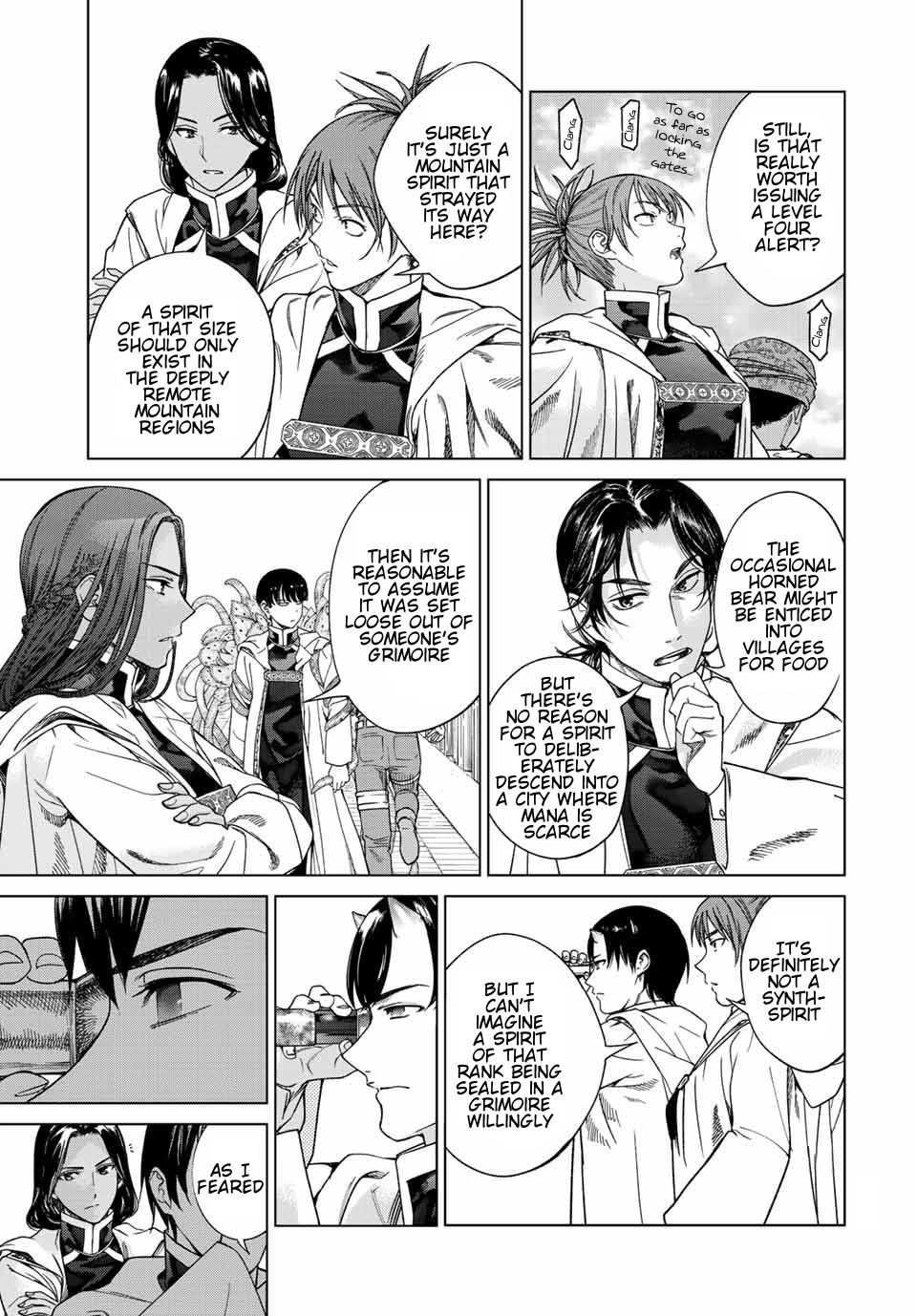 Toshokan no Daimajutsushi Chapter 36 page 11 - Chapter 36: The Protections Office Sorties