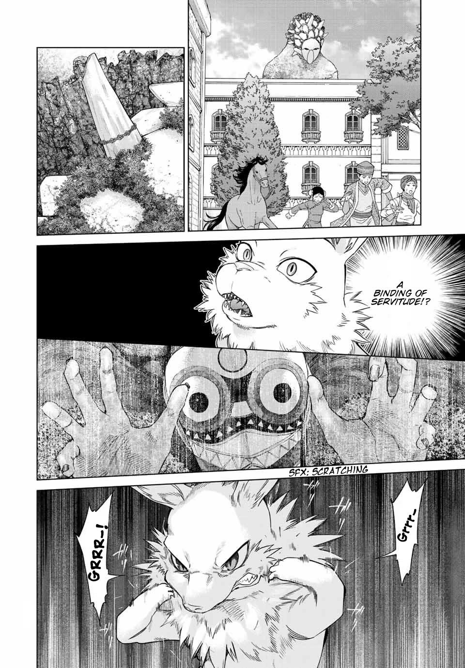 Toshokan no Daimajutsushi Chapter 36 page 20 - Chapter 36: The Protections Office Sorties