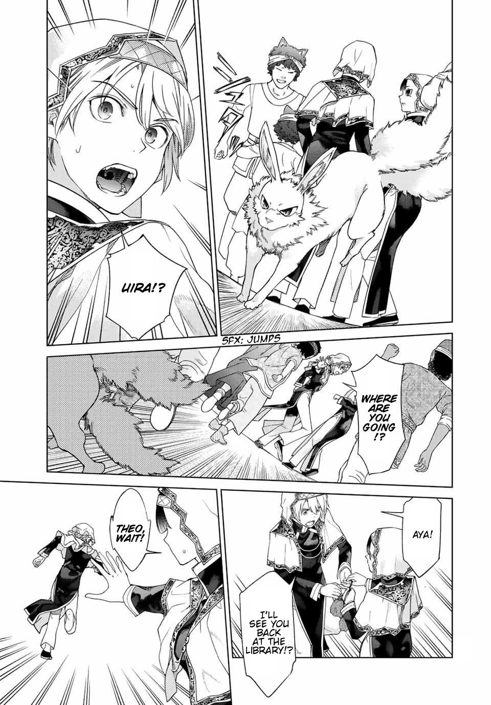 Toshokan no Daimajutsushi Chapter 36 page 21 - Chapter 36: The Protections Office Sorties