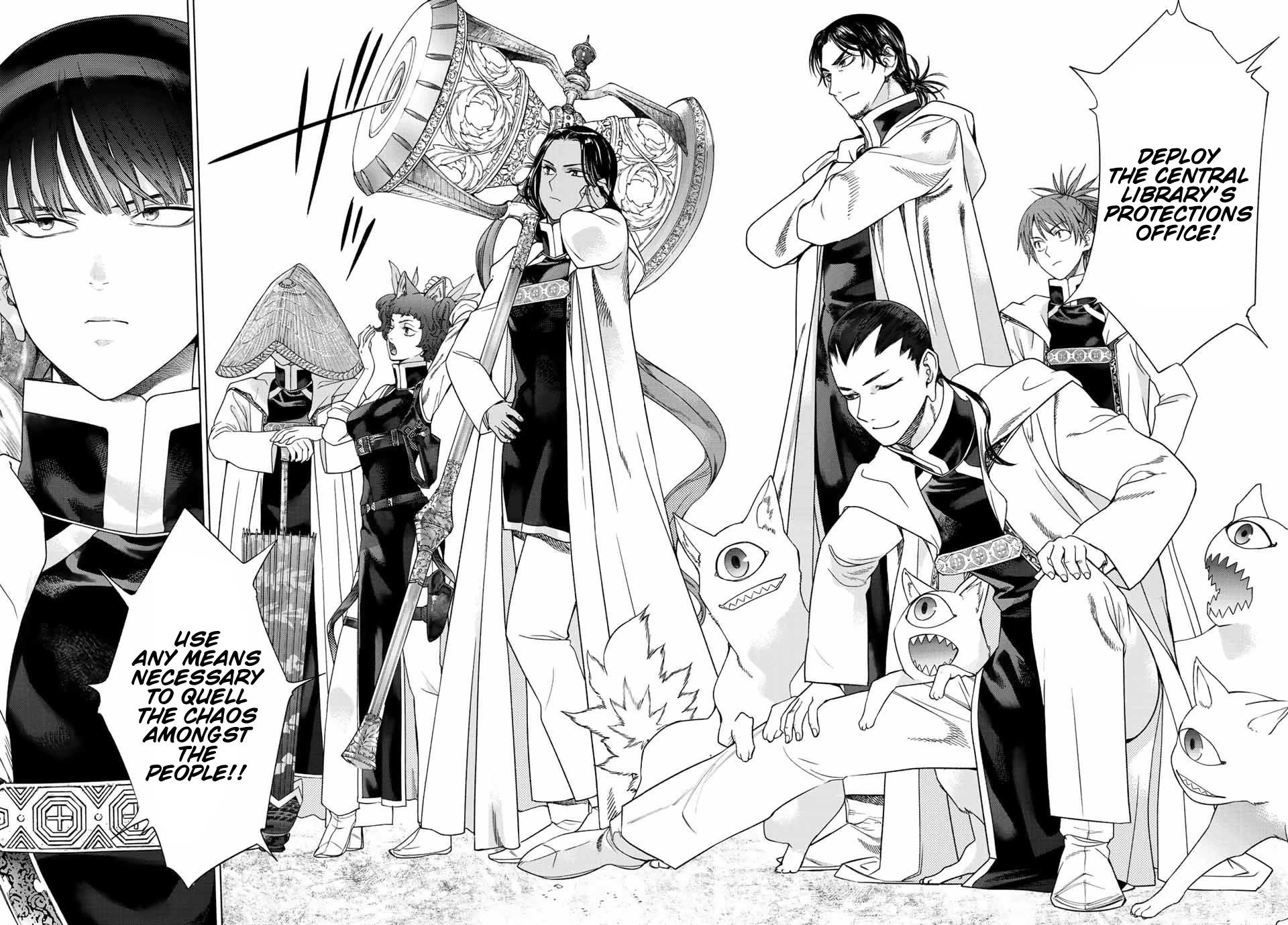 Toshokan no Daimajutsushi Chapter 36 page 26 - Chapter 36: The Protections Office Sorties