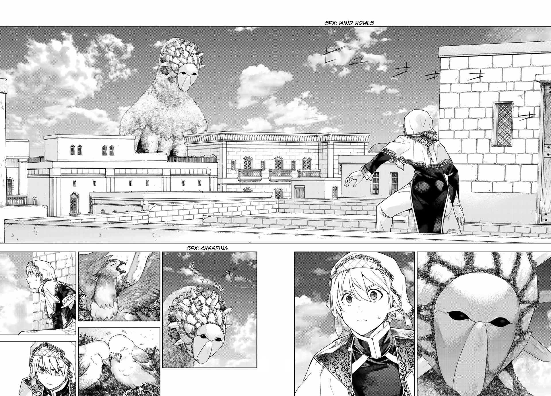 Toshokan no Daimajutsushi Chapter 36 page 33 - Chapter 36: The Protections Office Sorties