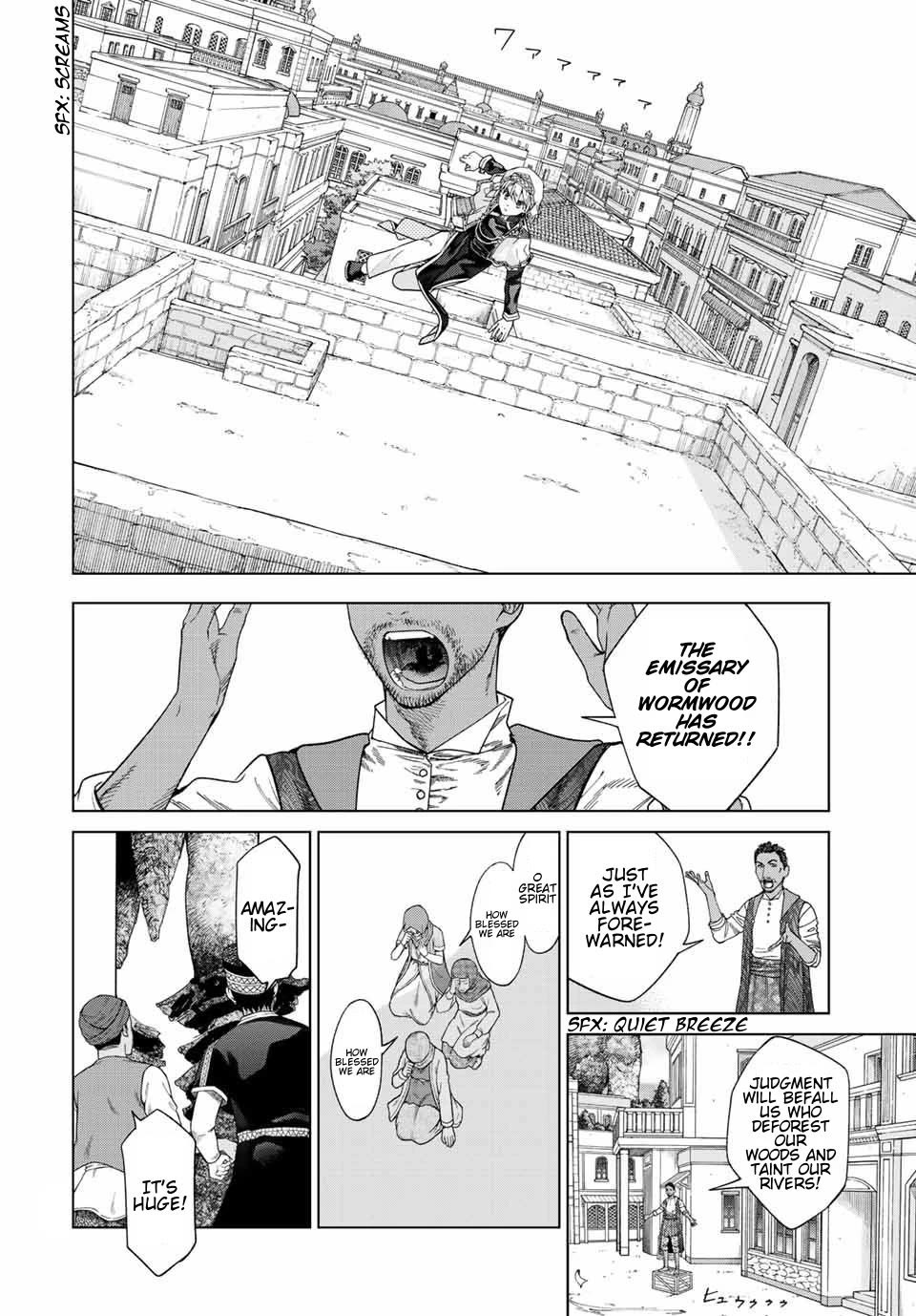 Toshokan no Daimajutsushi Chapter 36 page 34 - Chapter 36: The Protections Office Sorties