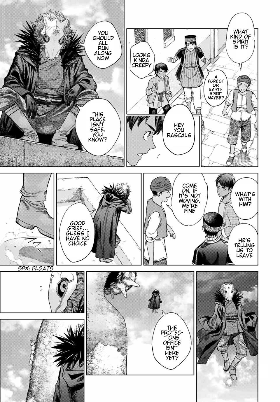 Toshokan no Daimajutsushi Chapter 36 page 35 - Chapter 36: The Protections Office Sorties