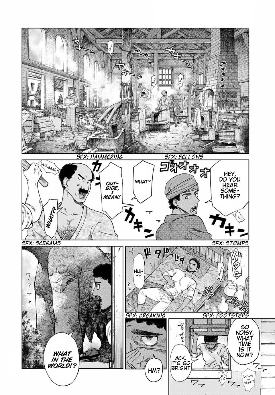 Toshokan no Daimajutsushi Chapter 36 page 6 - Chapter 36: The Protections Office Sorties