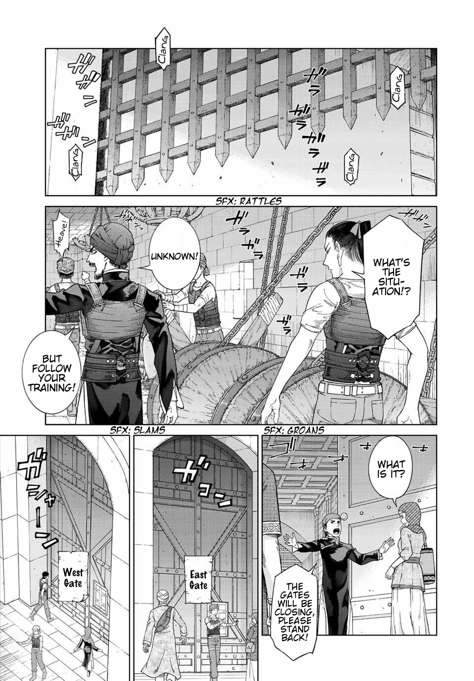 Toshokan no Daimajutsushi Chapter 36 page 7 - Chapter 36: The Protections Office Sorties