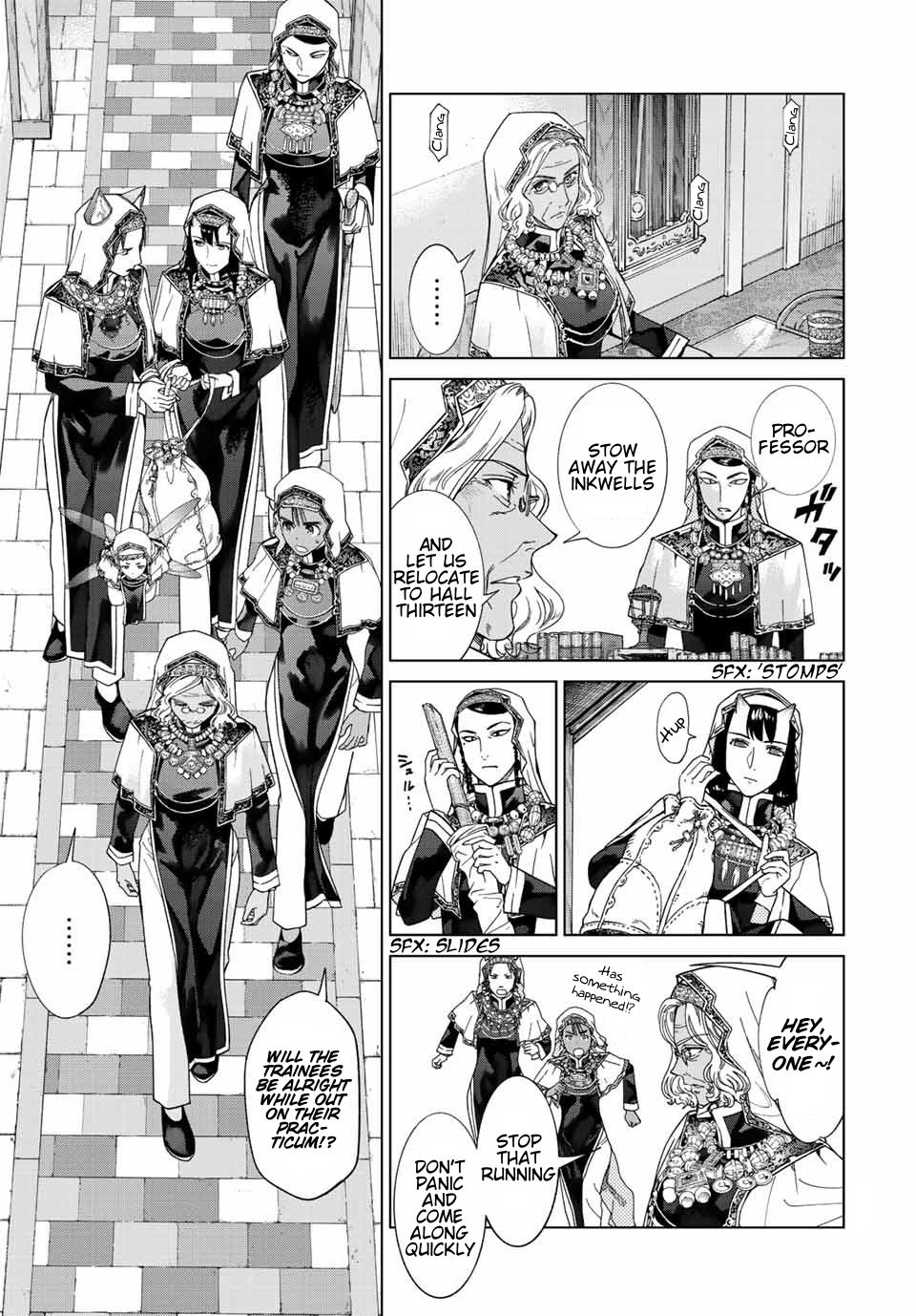 Toshokan no Daimajutsushi Chapter 36 page 9 - Chapter 36: The Protections Office Sorties