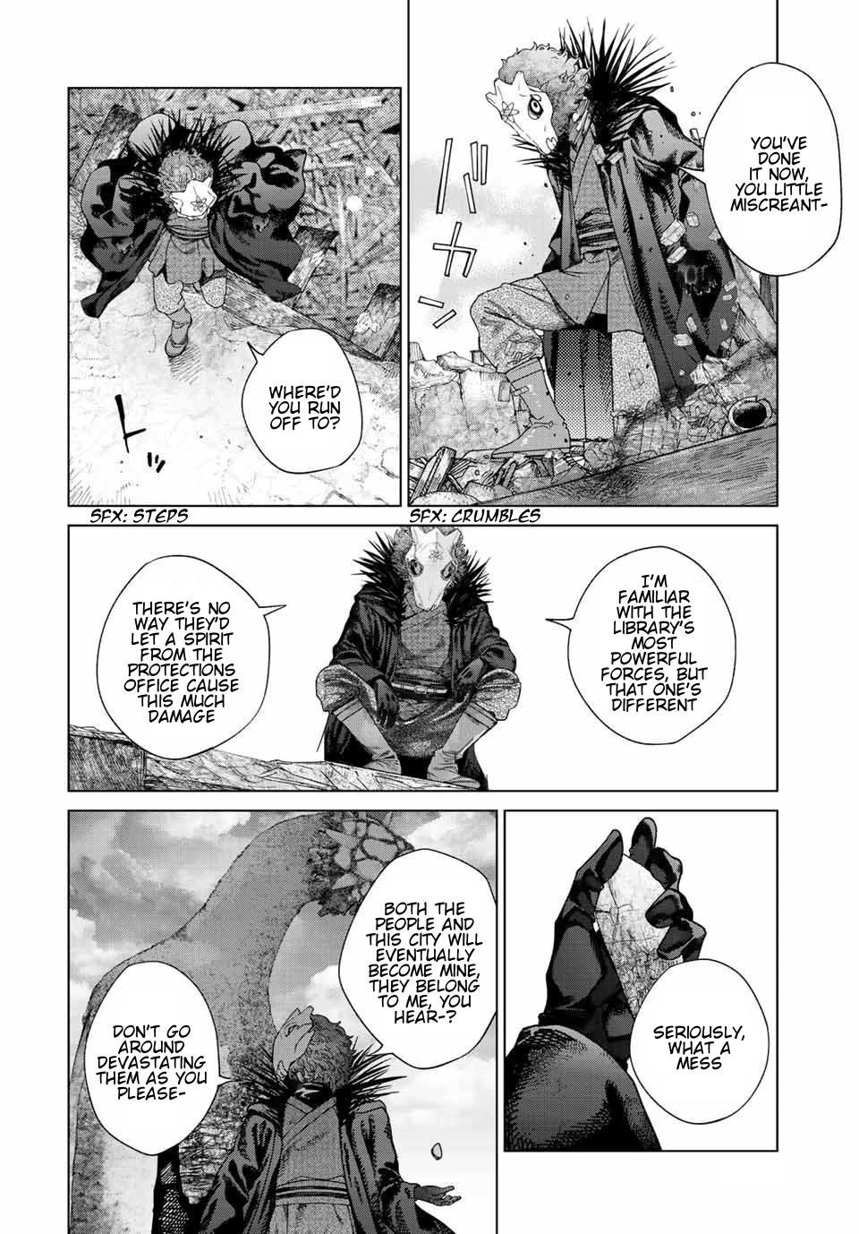 Toshokan no Daimajutsushi Chapter 37 page 12 - Chapter 37: Interception Preparations Complete
