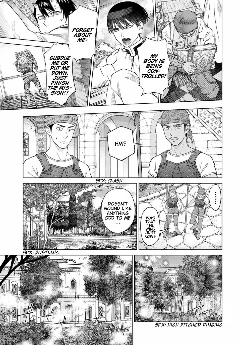 Toshokan no Daimajutsushi Chapter 38 page 16 - Chapter 38: We Will Protect You Now