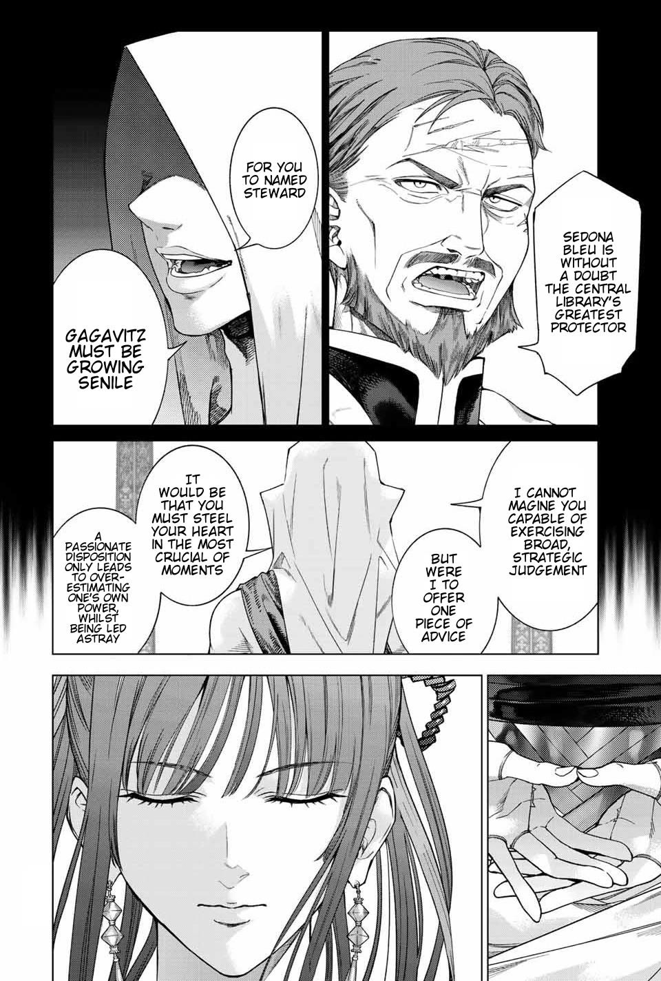 Toshokan no Daimajutsushi Chapter 38 page 24 - Chapter 38: We Will Protect You Now